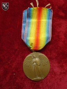 Médaille interalliée de la Victoire Poutot Mattei