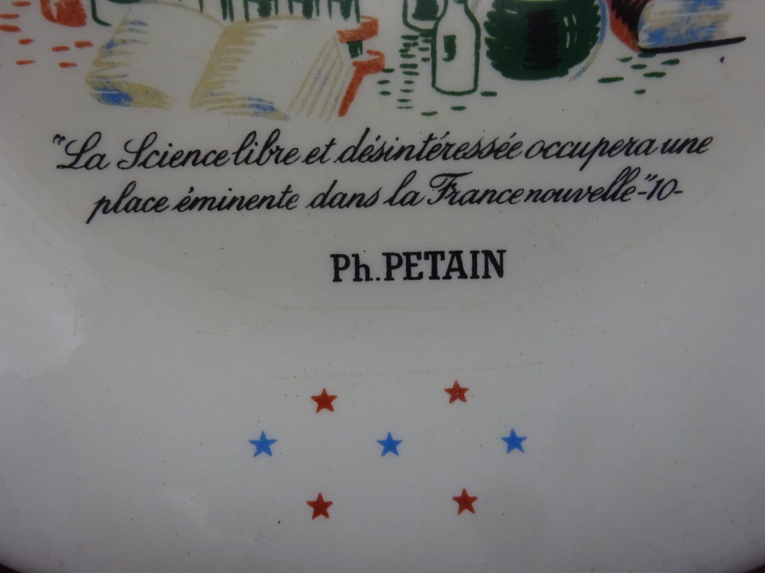 Assiette la France du Maréchal — image 2