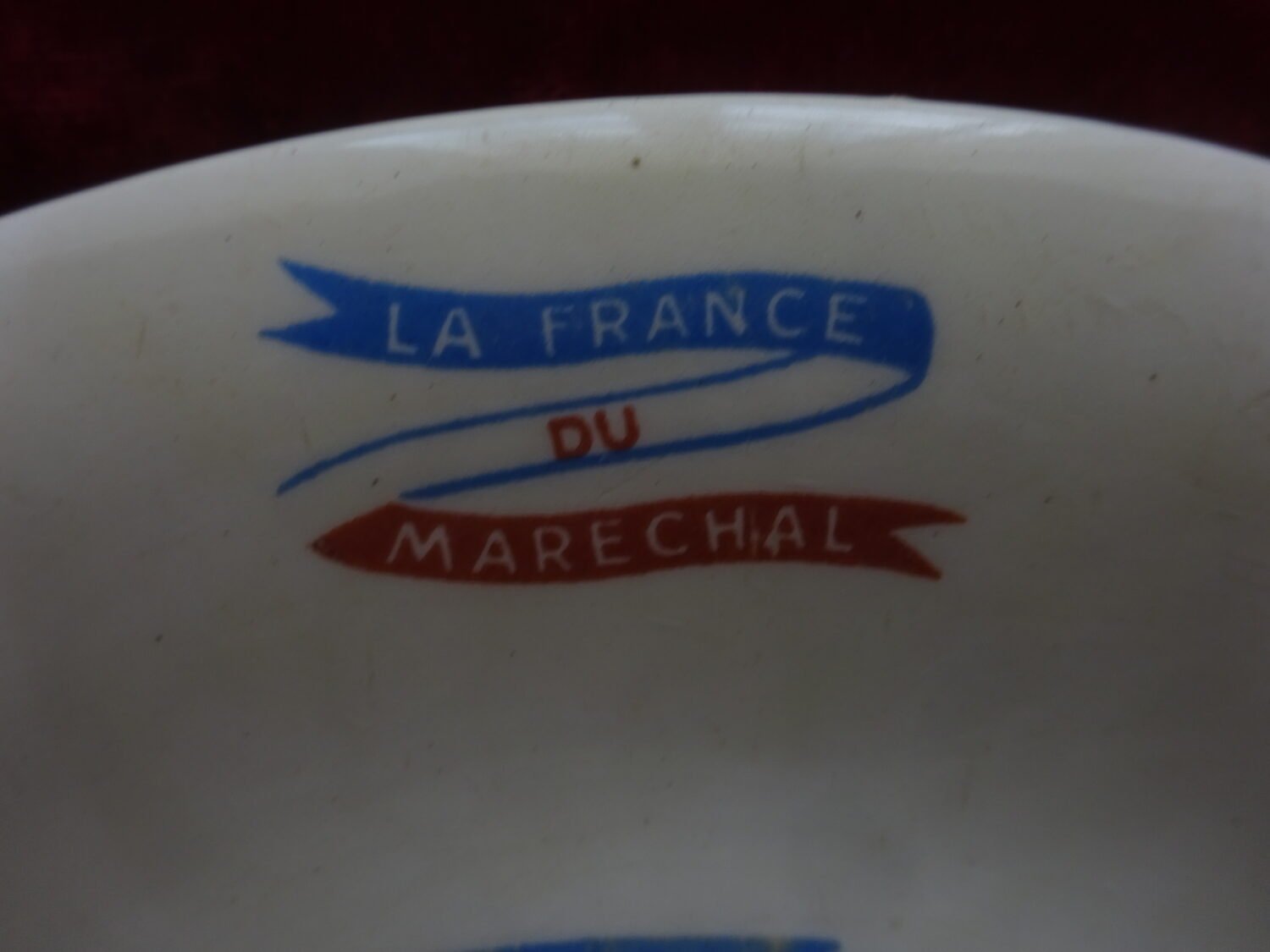 Assiette la France du Maréchal — image 4