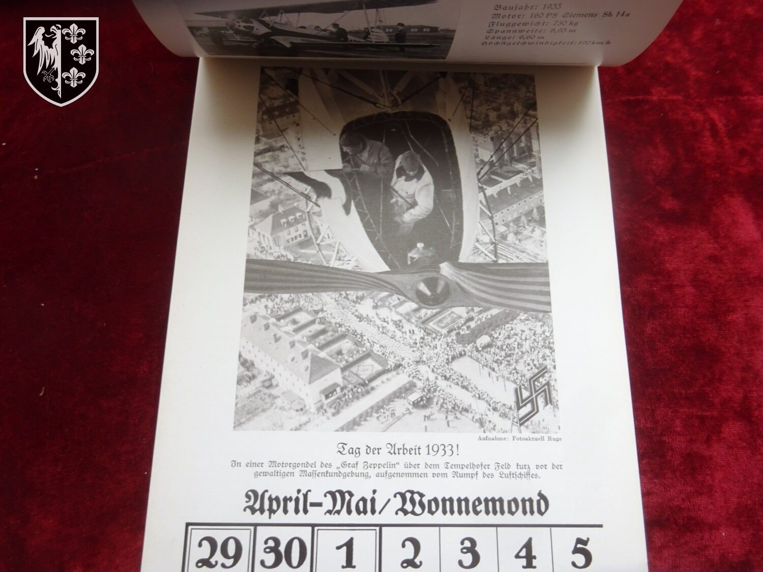 Calendrier Luftwaffe 1934 — image 7