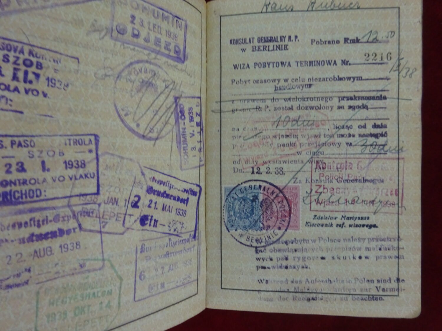 Deutsches Reich Reisepass — image 5