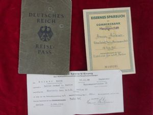 Deutsches Reich Reisepass