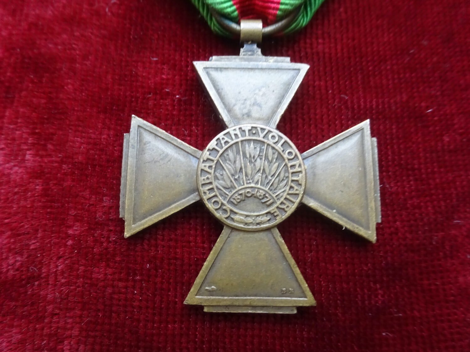 Médaille Croix Combattant Volontaire 1870-1871 — image 4
