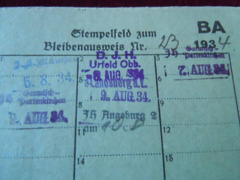 Bleibenausweis für Jugendliche au nom de Otto Paul — image 3
