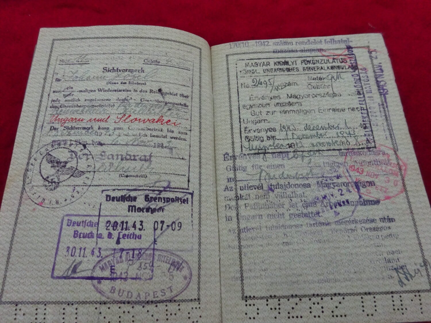 Deutsches Reich Reisepass — image 4