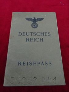 Deutsches Reich Reisepass