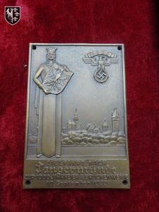 Plaque NSKK 10 september 1933