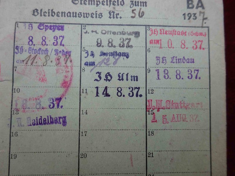 Bleibenausweis für Jugendliche au nom de Otto Paul — image 4