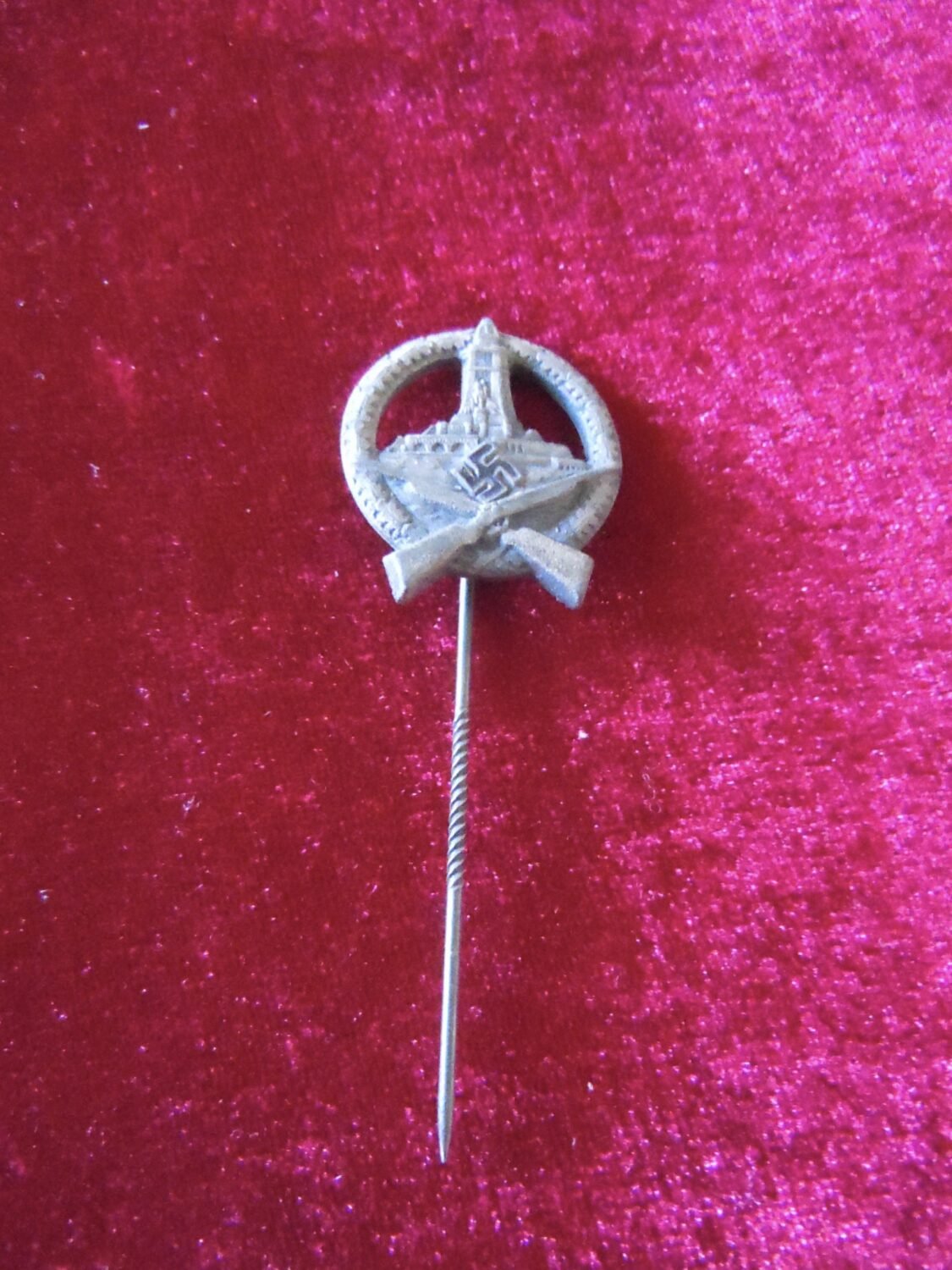 Épinglette insigne de Tir classe argent DRKB