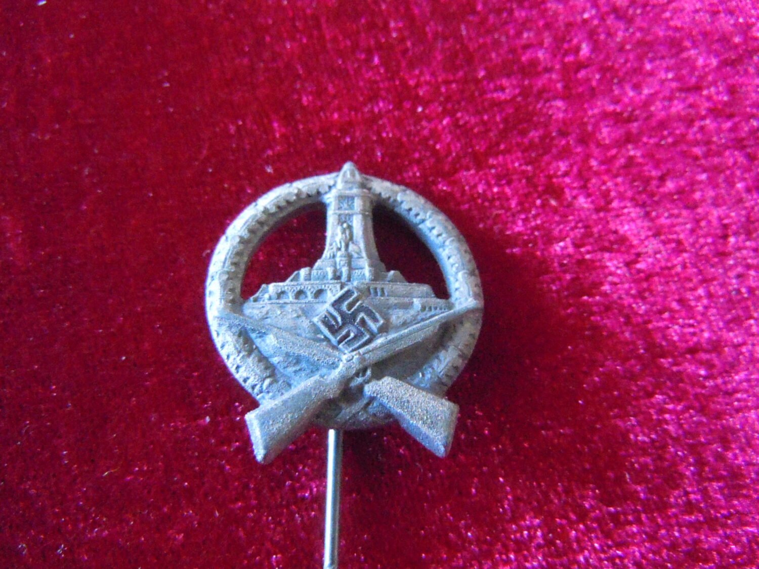 Épinglette insigne de Tir classe argent DRKB — image 2