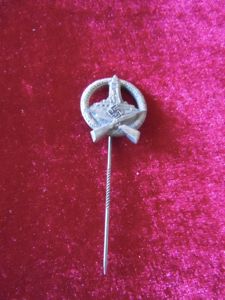 Épinglette insigne de Tir classe argent DRKB