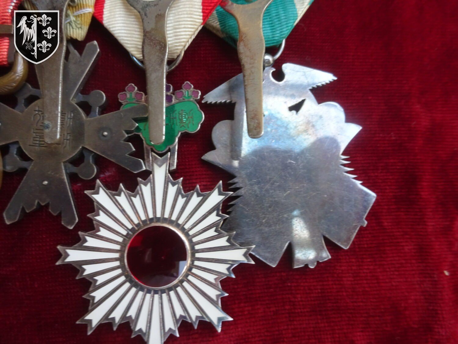 Barrette japonaise 7 médailles — image 6