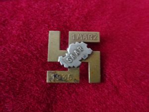 Insigne 1er mars 1935 Saar