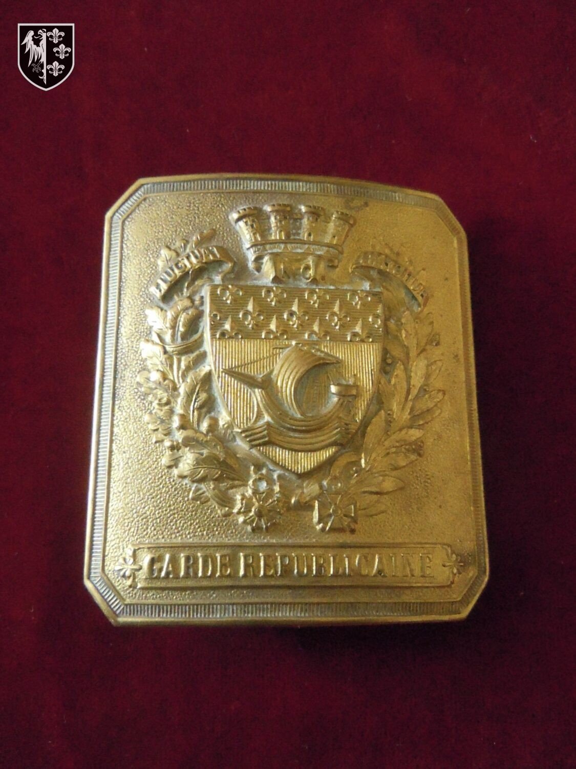 Plaque de ceinturon Garde Républicaine