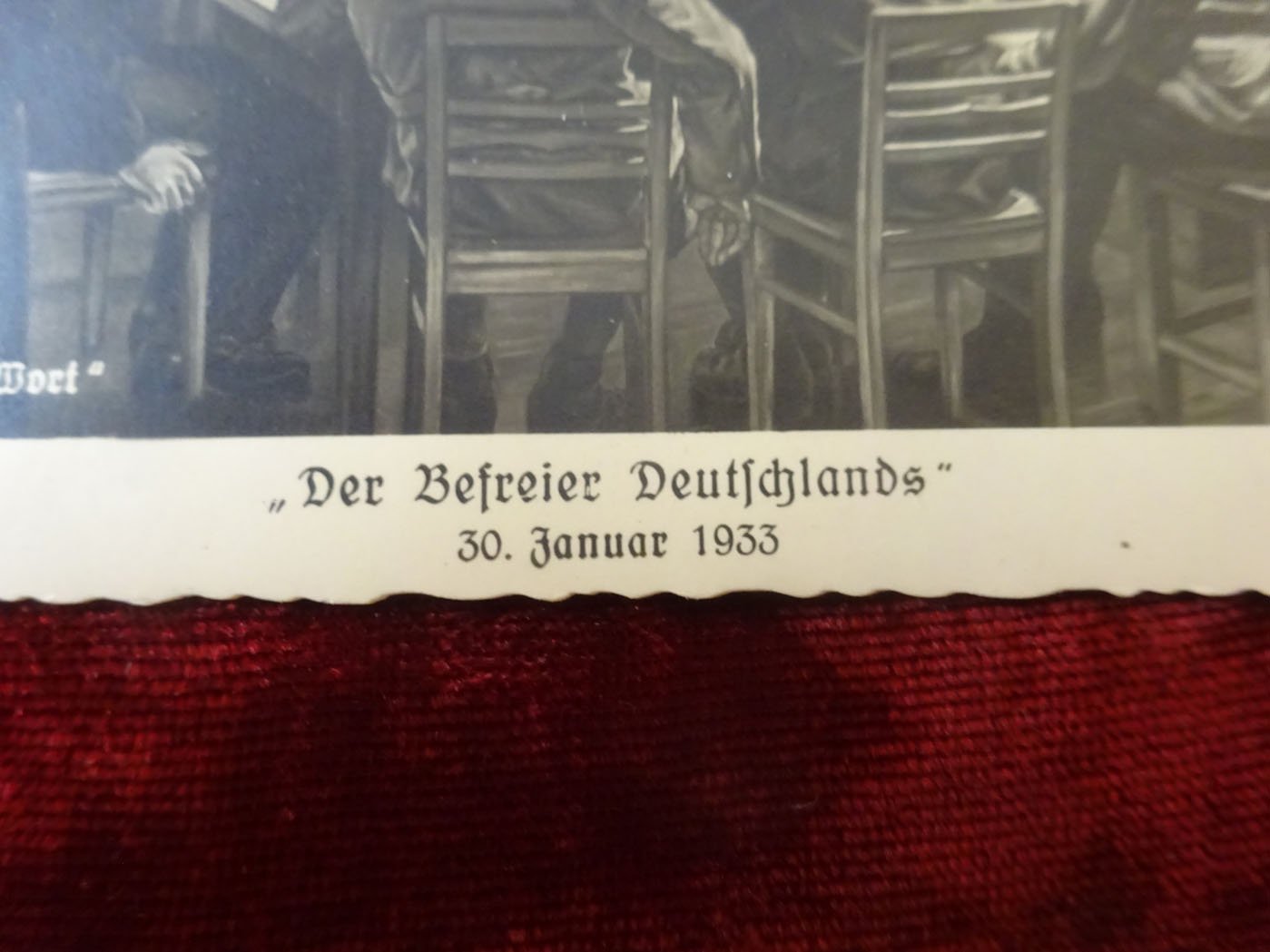 Carte postale AH 30 janvier 1933 — image 2