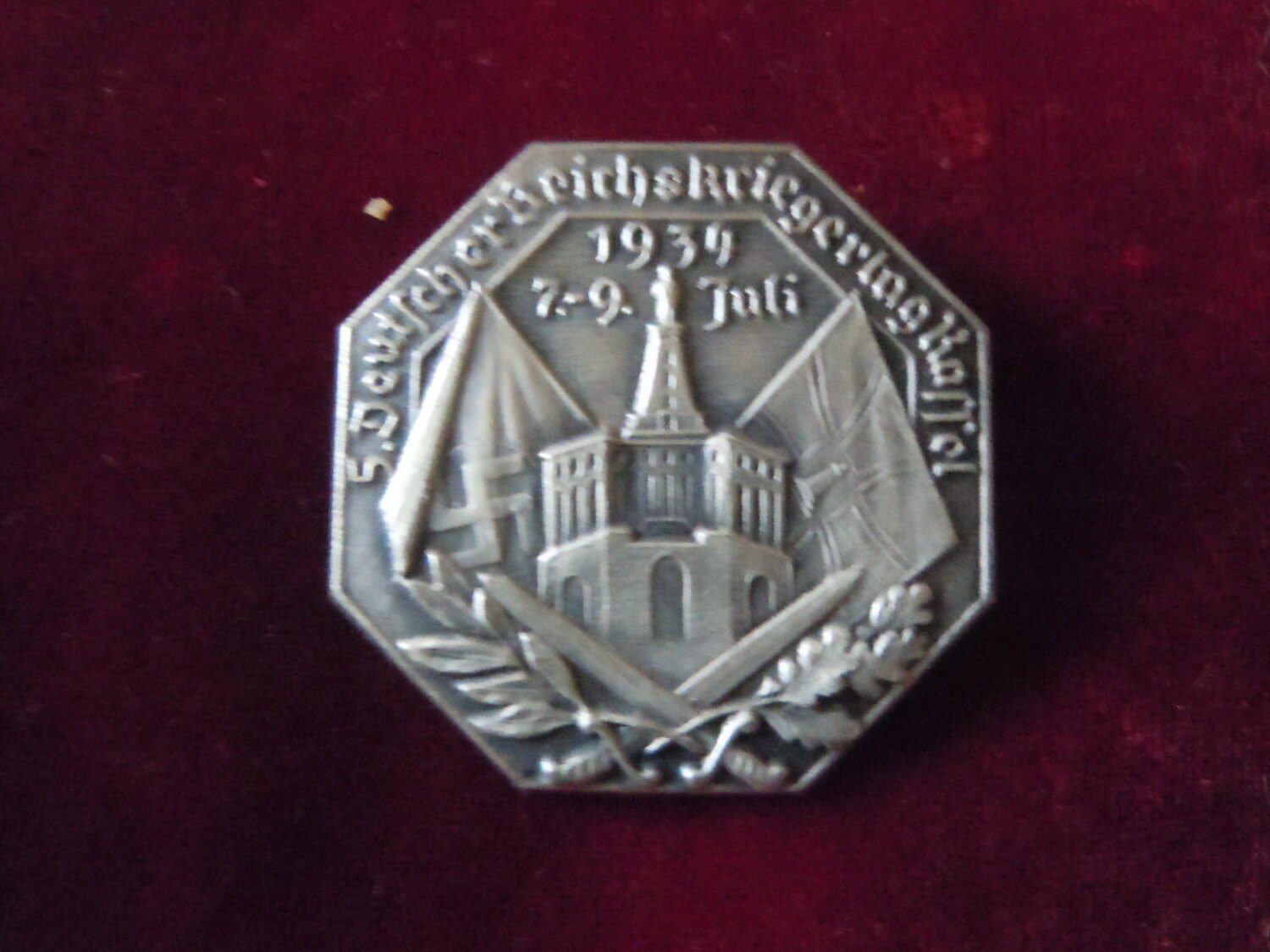 Insigne Deutscher Reichskriegertag Kassel 1934