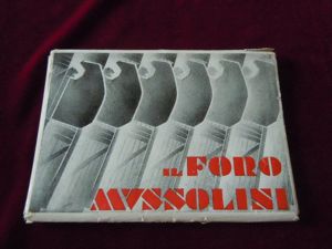 Pochette 12 cartes postales italiennes il Foro Mussolini