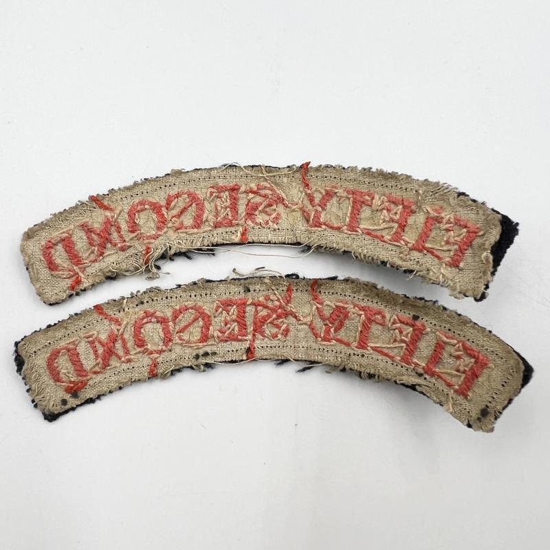 WW2 Fifty-Second Shoulder Titles — image 2