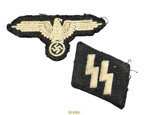 Uniform Removed SS Runic Tab and Sleeve Eagle