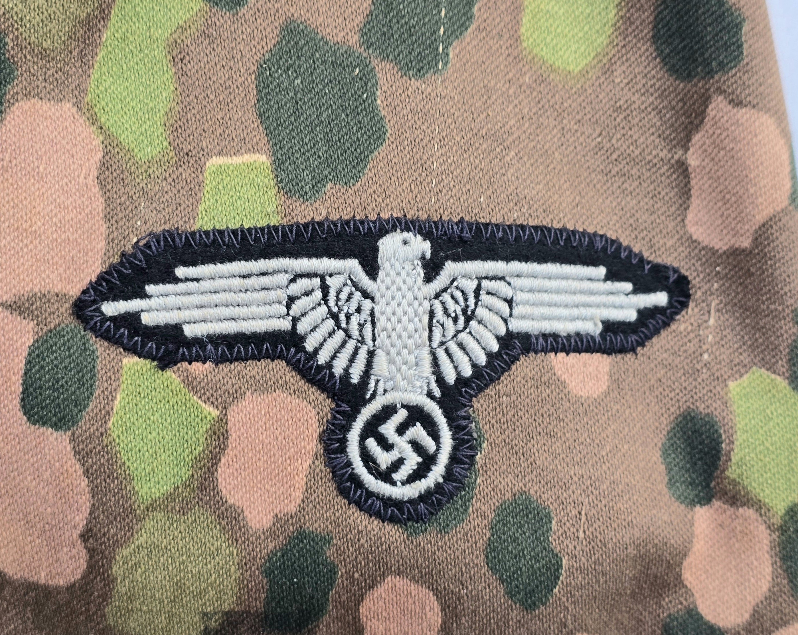 Fine Waffen-SS Erbsentarn Uniform, Polished Cotton