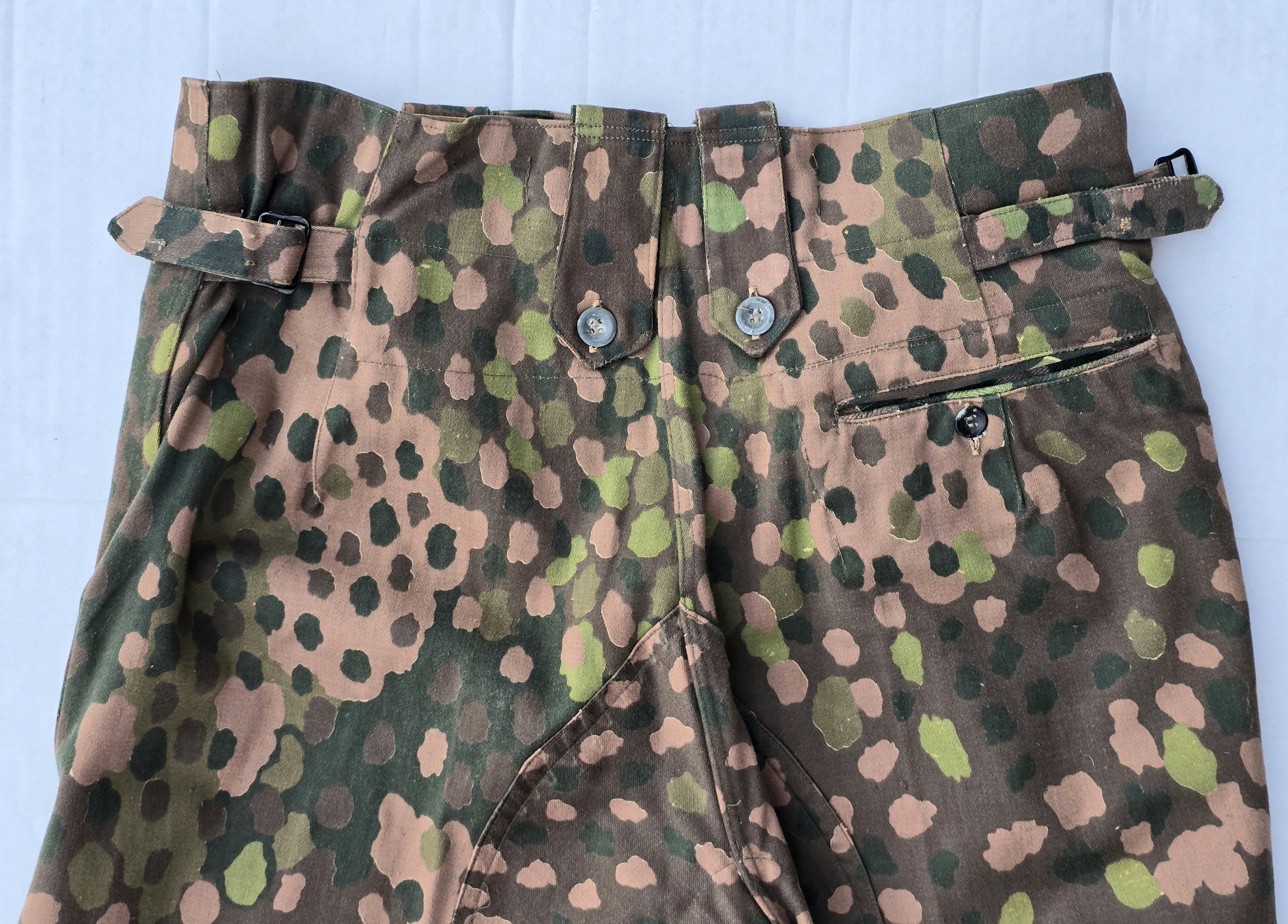 Fine Waffen-SS Erbsentarn Uniform, Polished Cotton