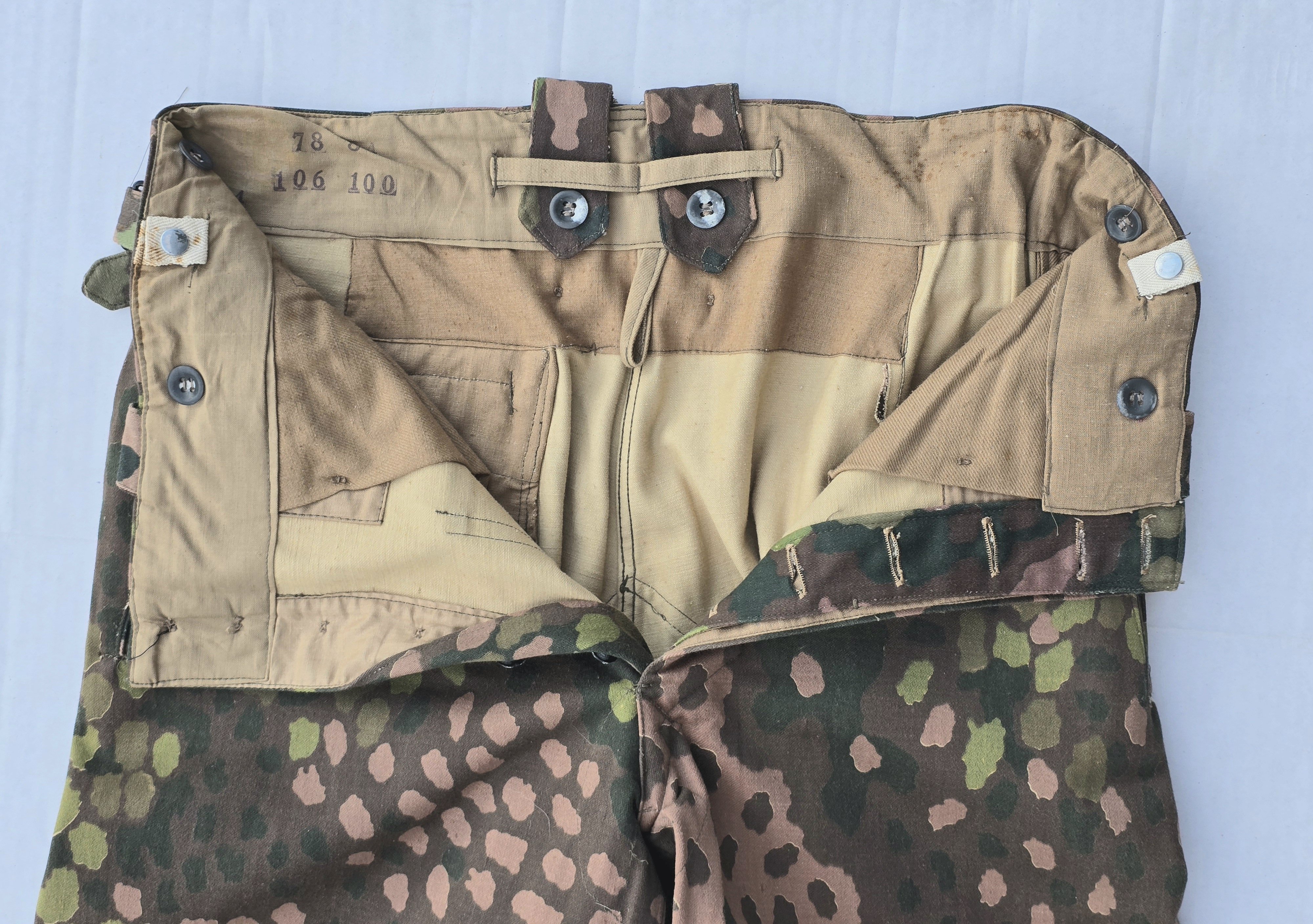Fine Waffen-SS Erbsentarn Uniform, Polished Cotton
