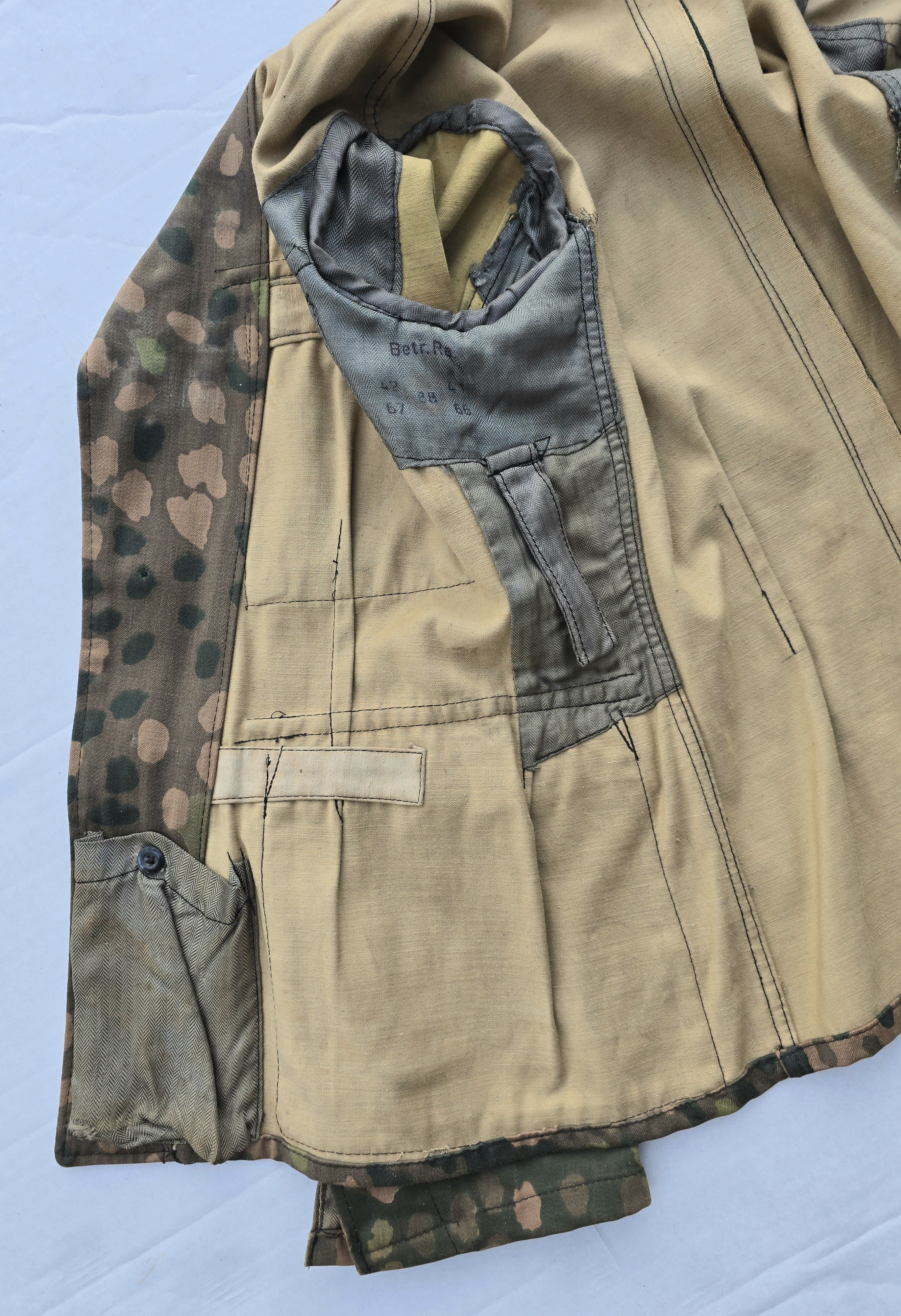 Fine Waffen-SS Erbsentarn Uniform, Polished Cotton