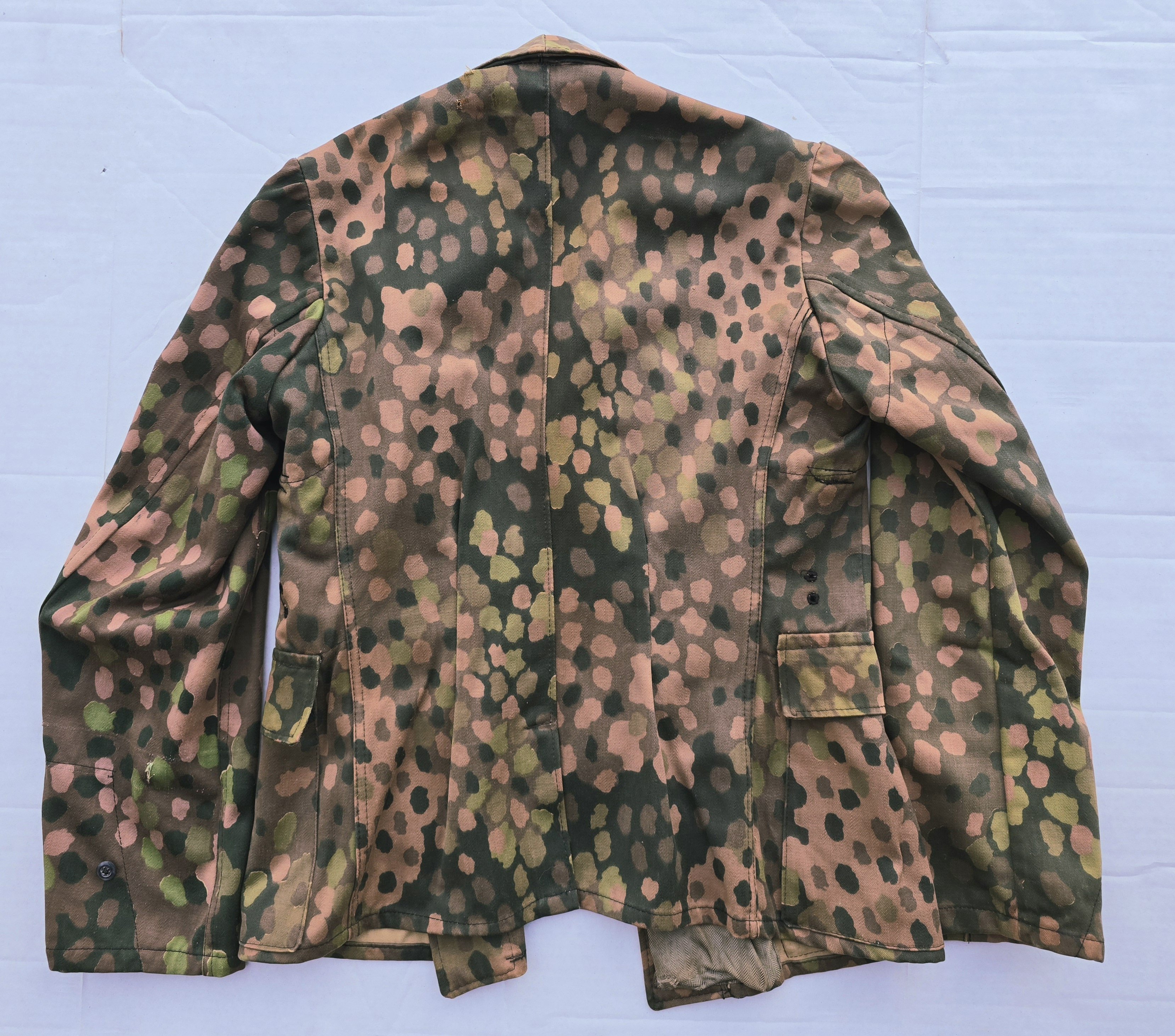 Fine Waffen-SS Erbsentarn Uniform, Polished Cotton