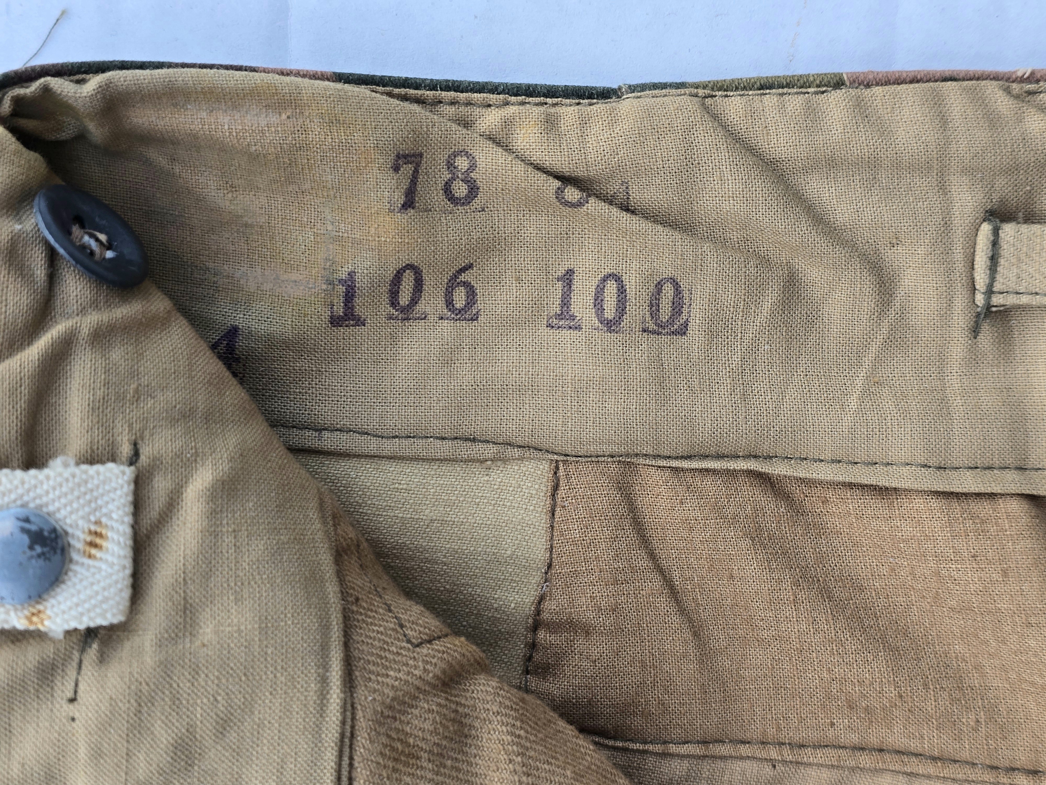 Fine Waffen-SS Erbsentarn Uniform, Polished Cotton