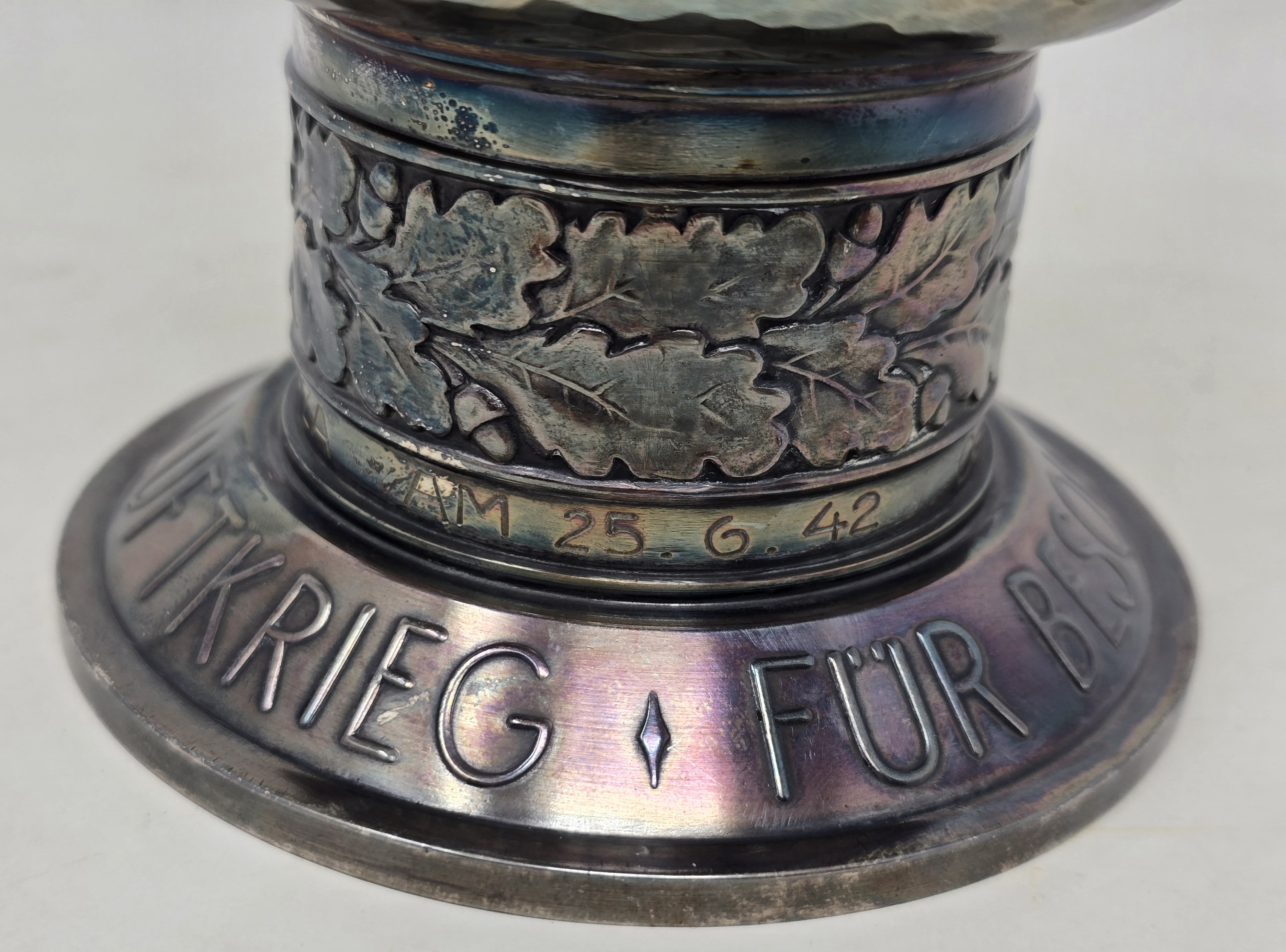 Fine Luftwaffe Ehrenpokal (Honor Goblet),1942 Awarded