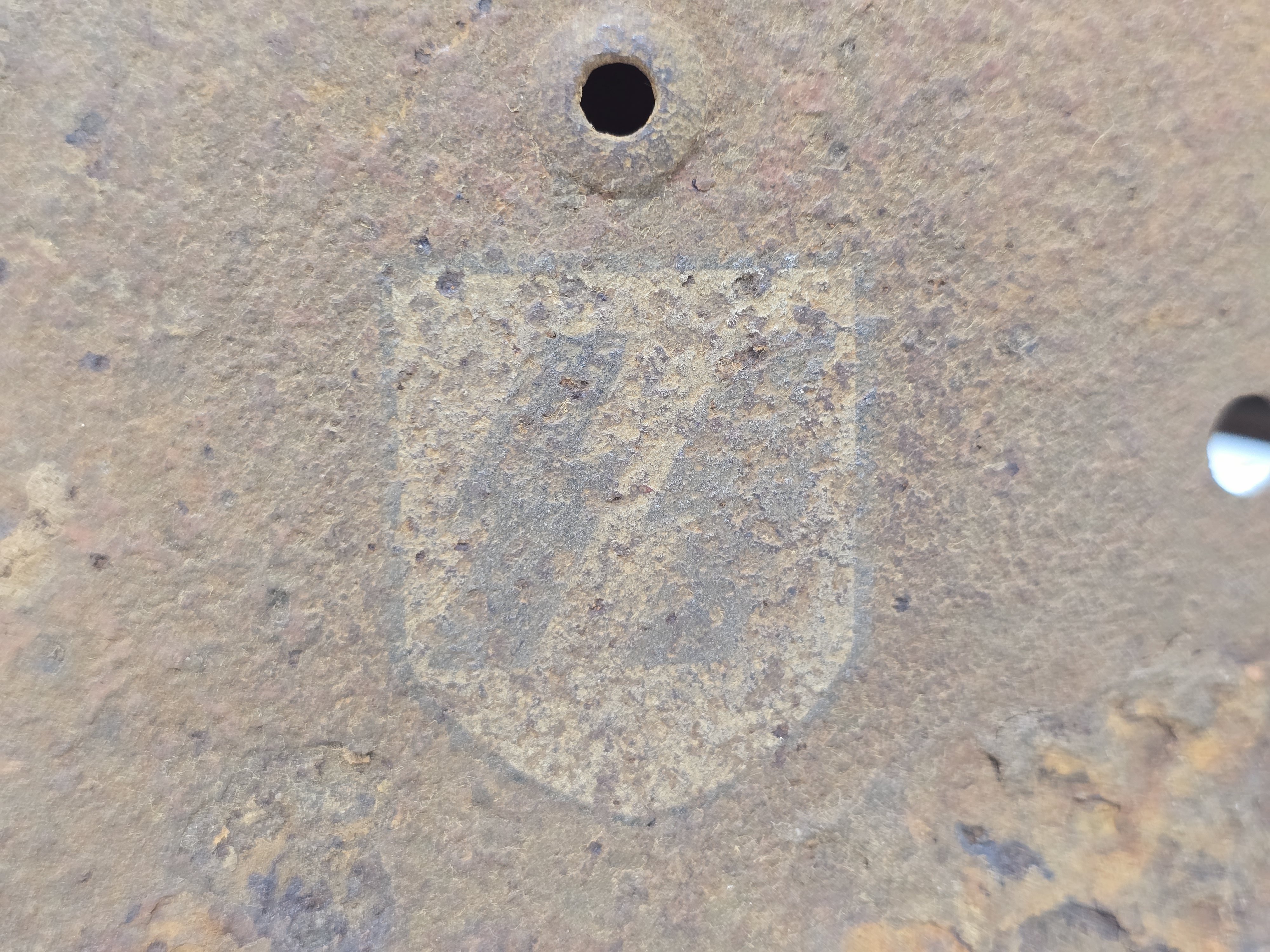 Relic Waffen-SS M35 from Kurland