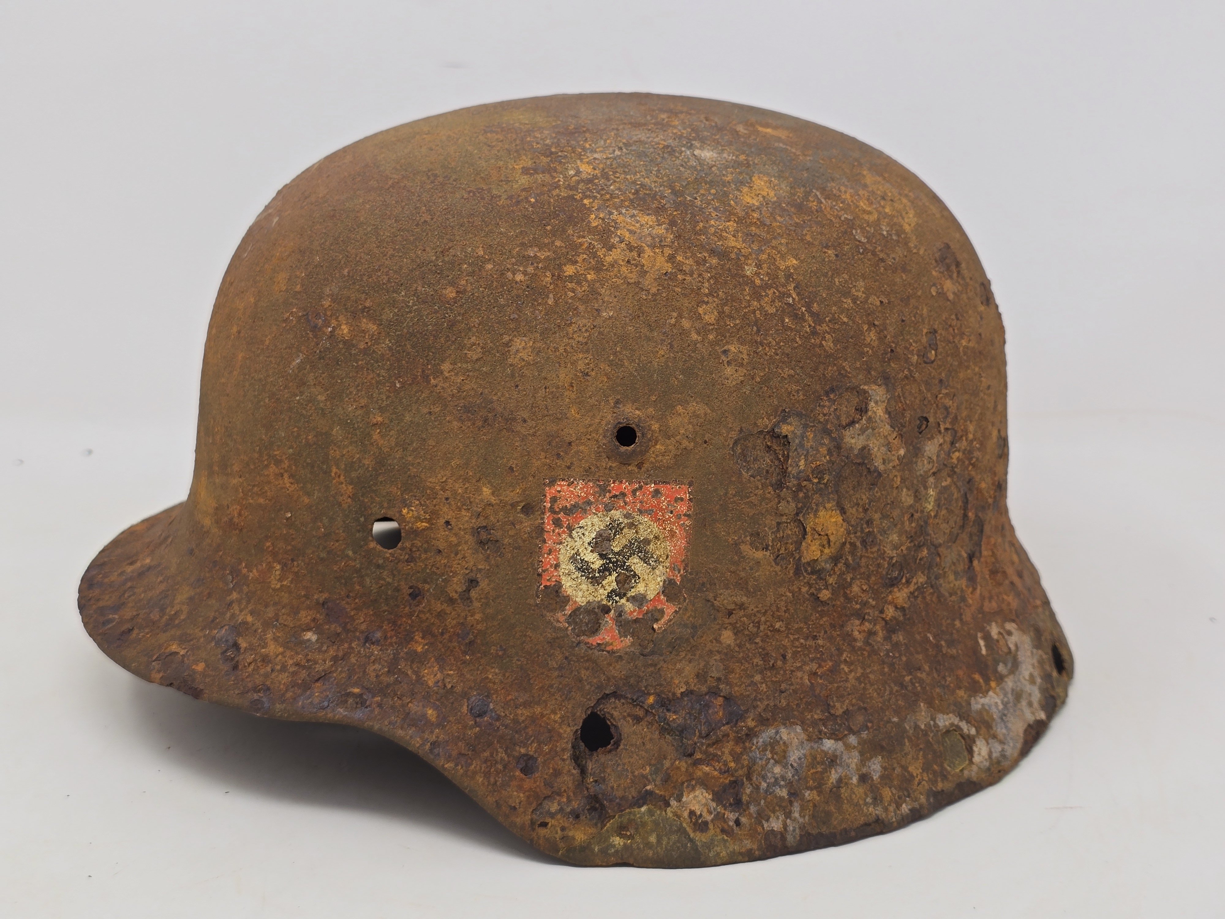 Relic Waffen-SS M35 from Kurland