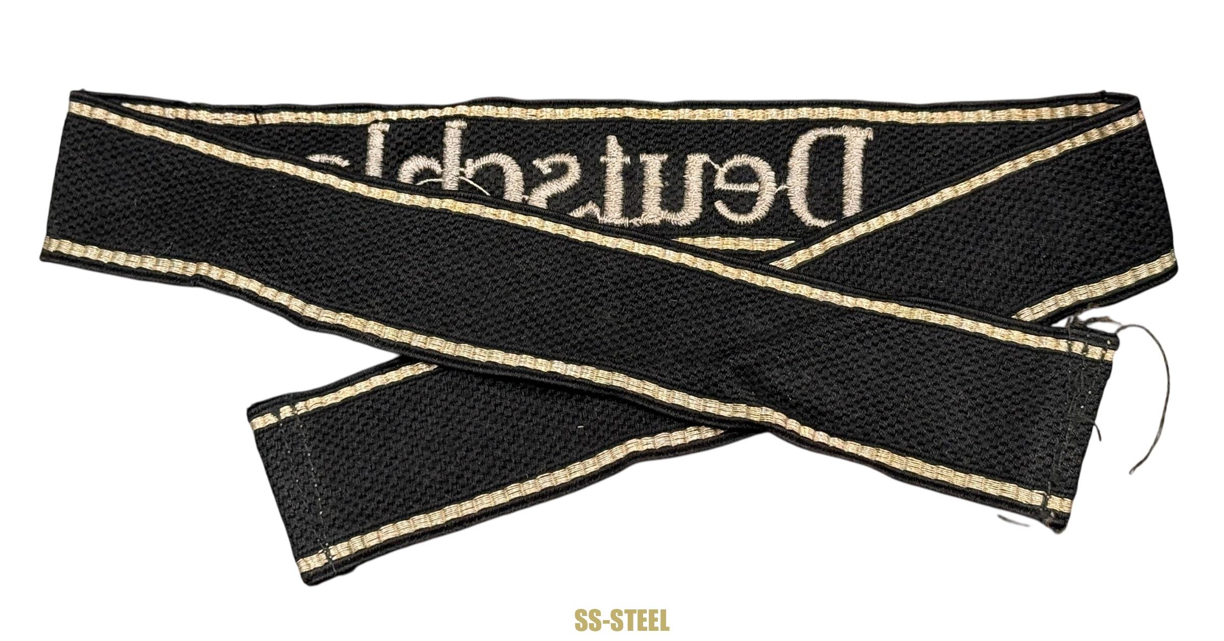 SS Cuff Title Deutschland UNIFORM REMOVED