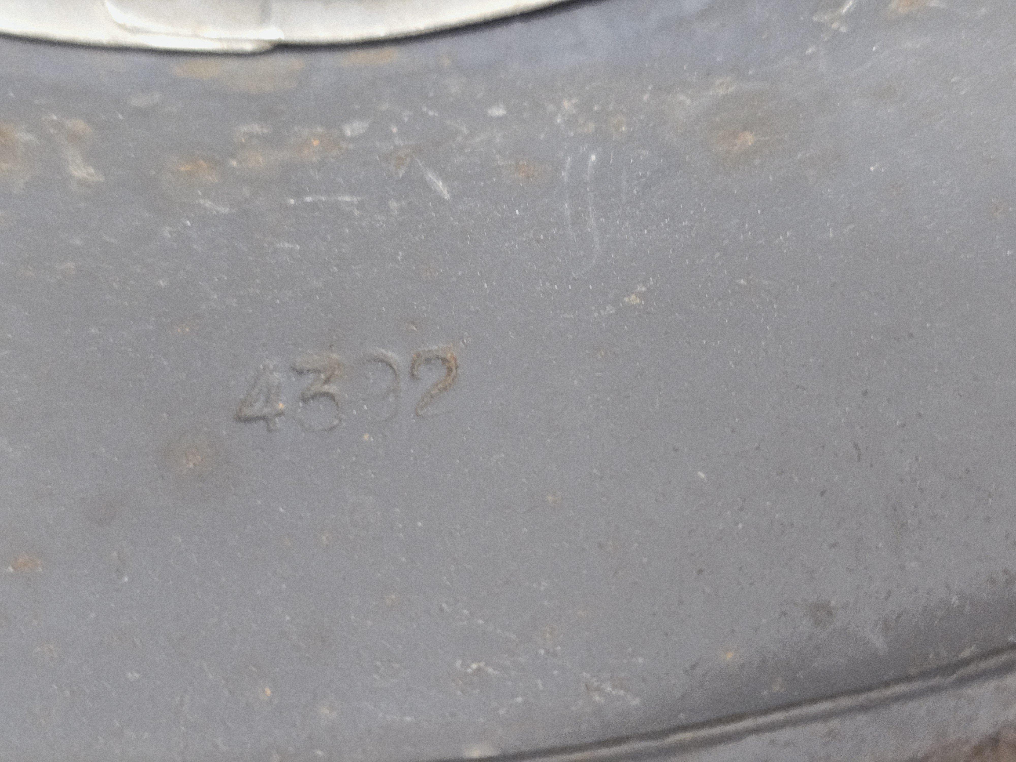 Large LW M35 Double Decal Helmet