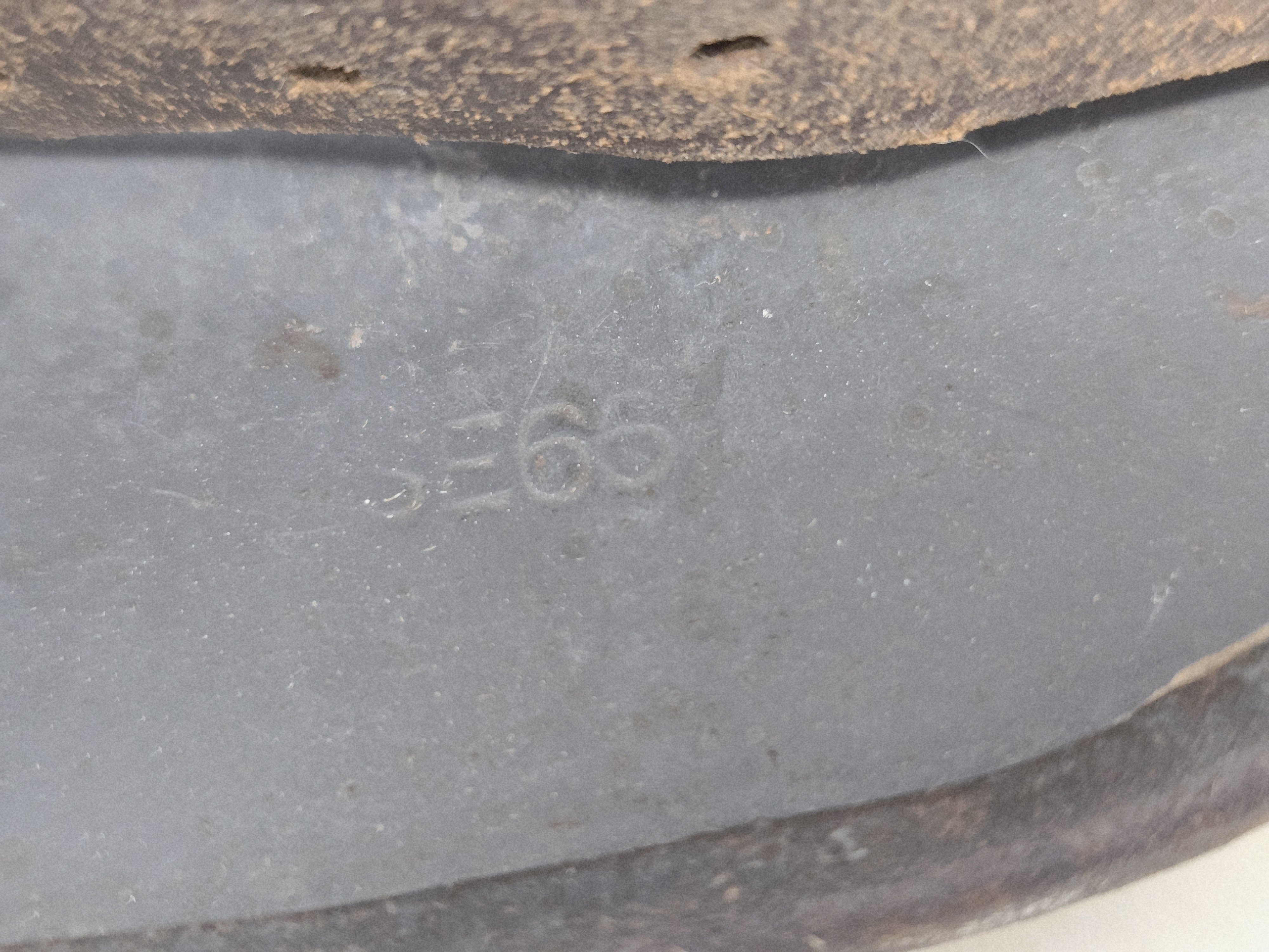 Large LW M35 Double Decal Helmet