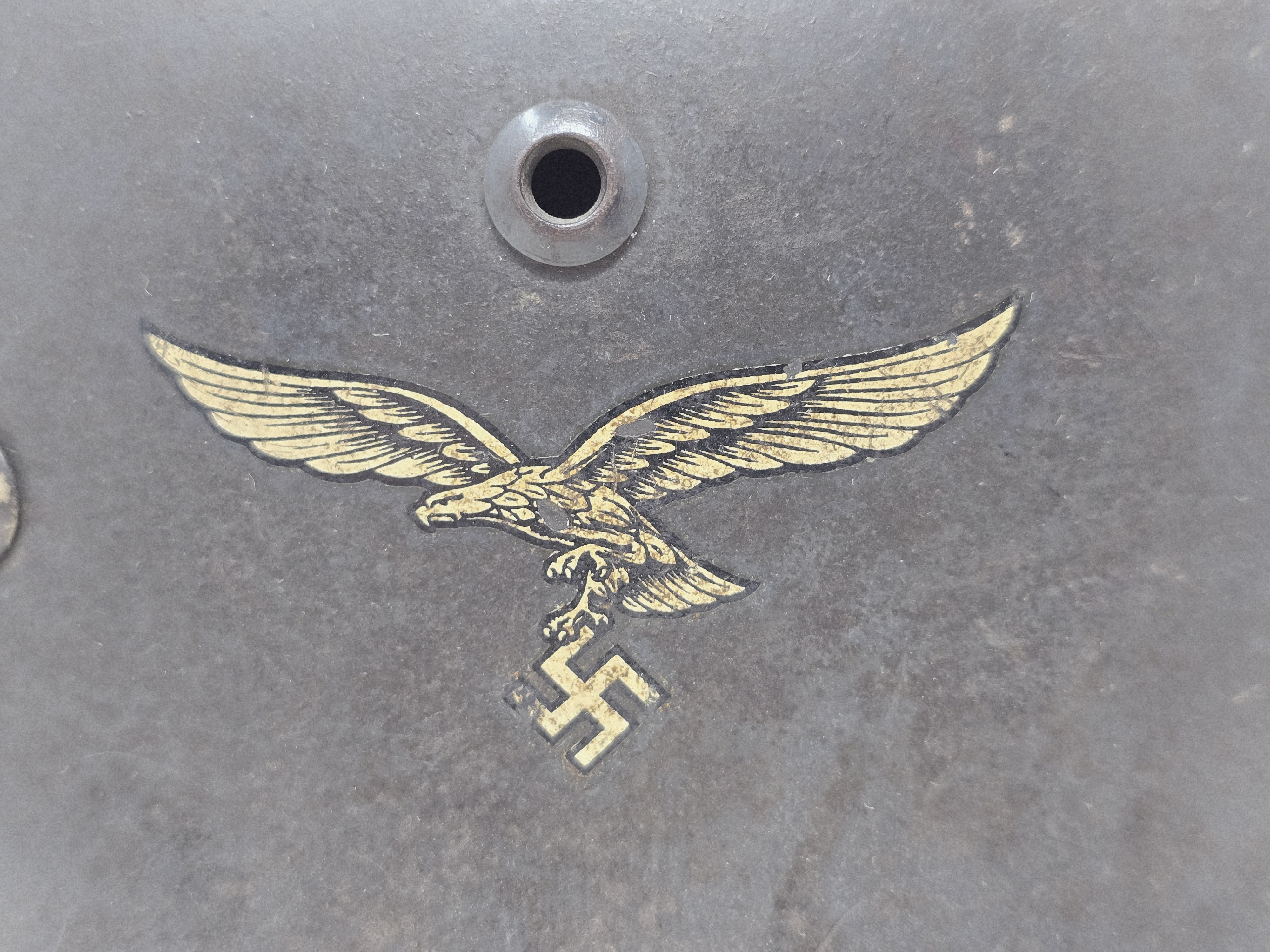 Large LW M35 Double Decal Helmet