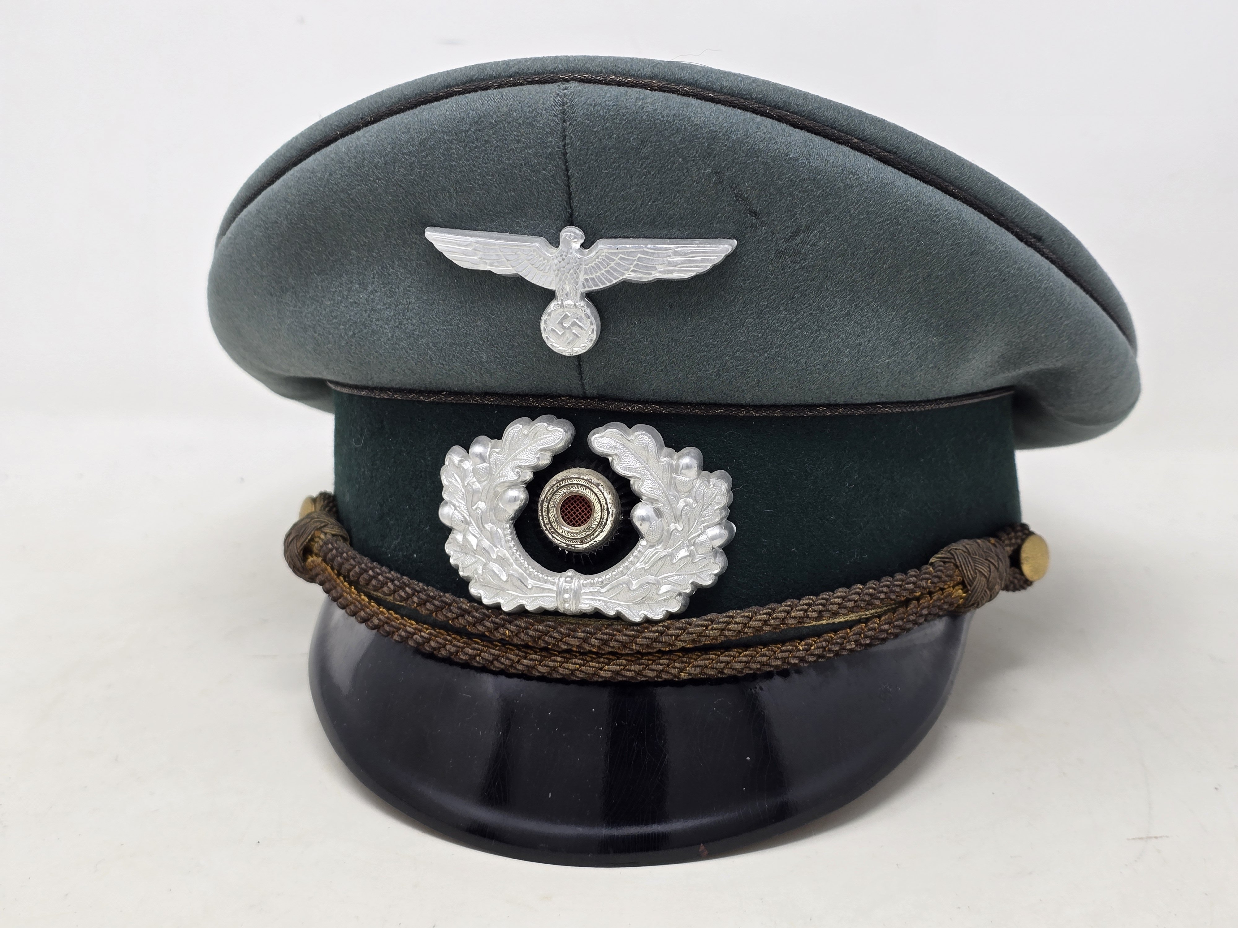 Unissued Heer General's Visor Cap