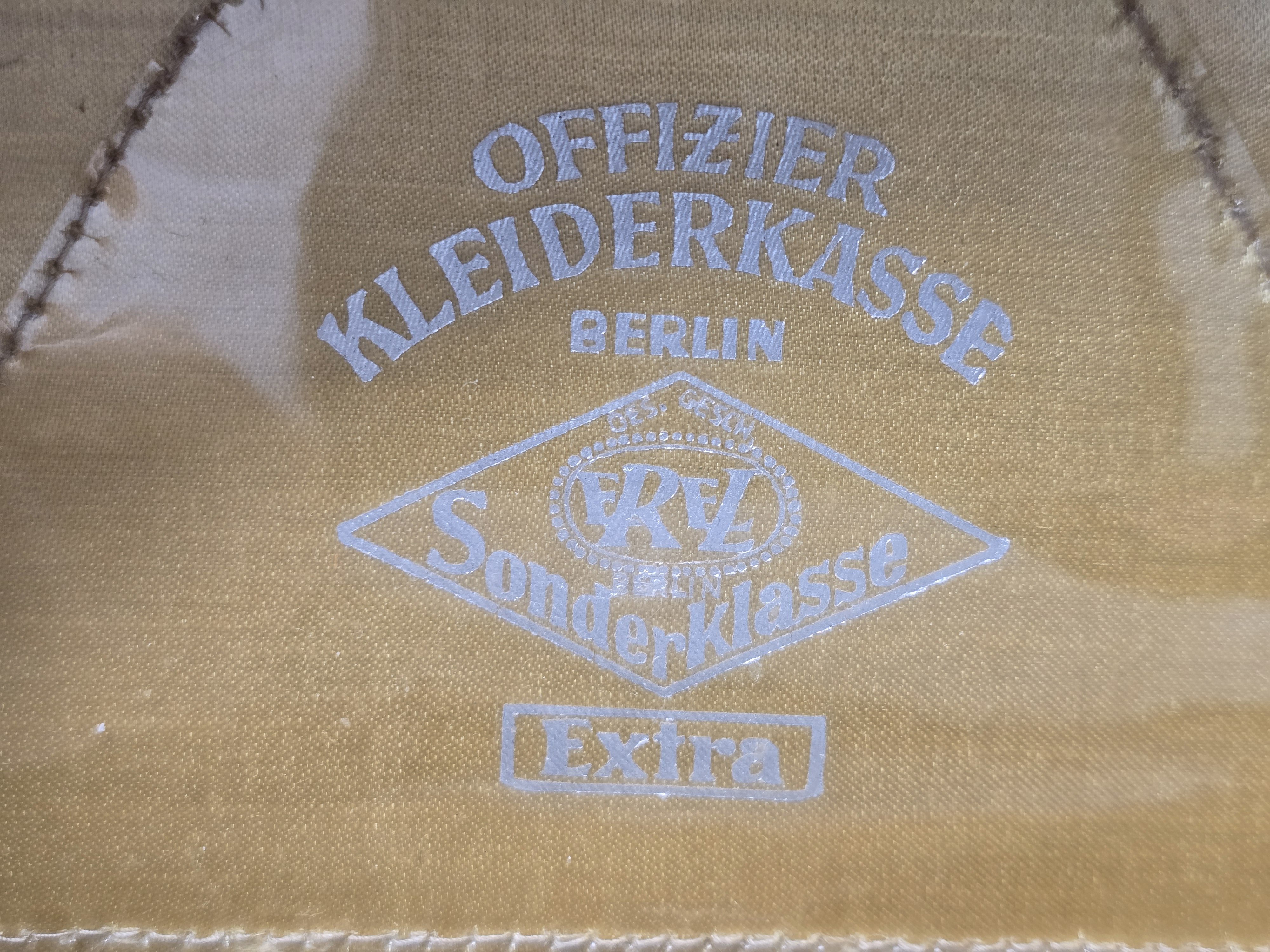 Unissued Heer General's Visor Cap