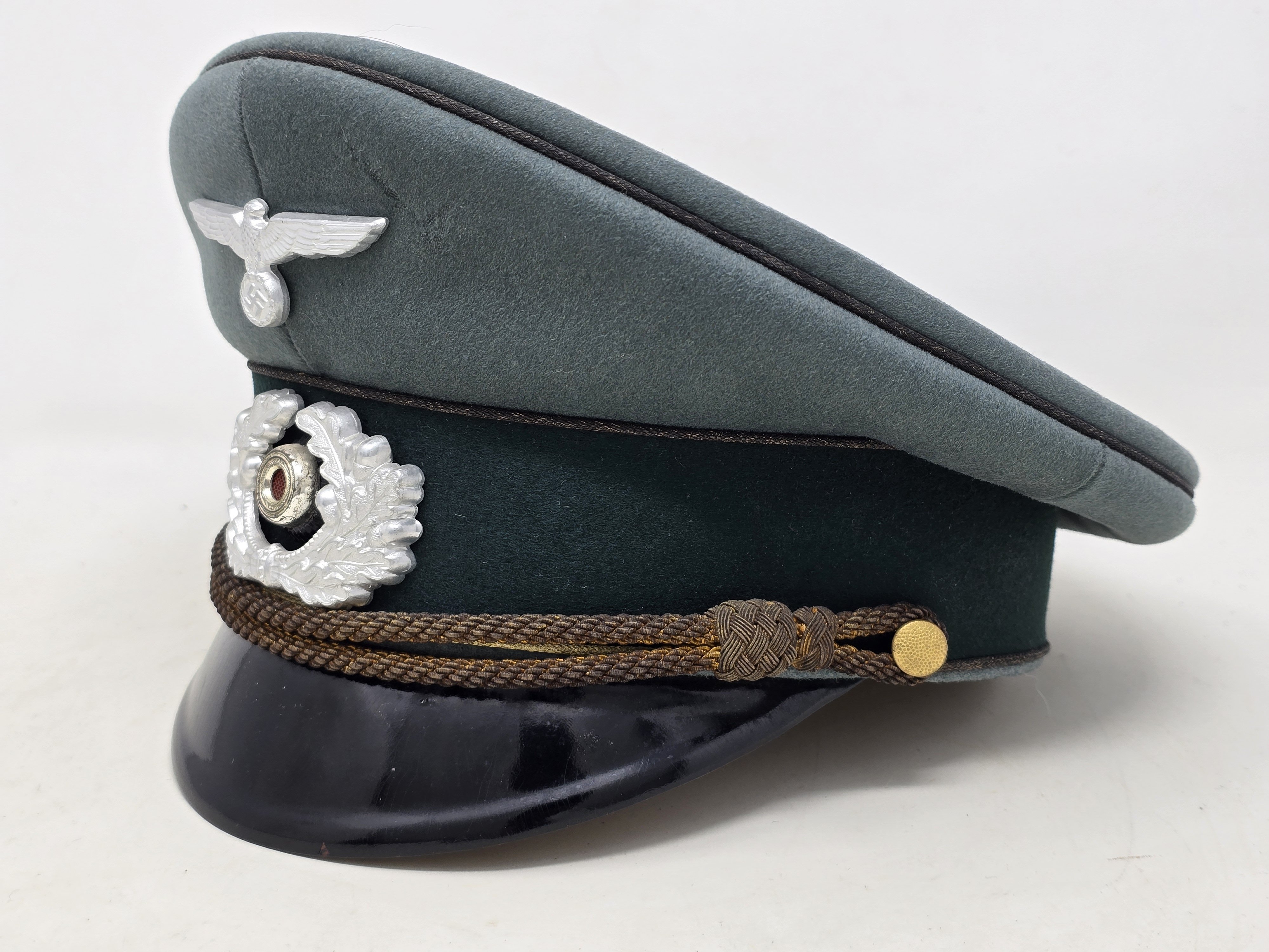 Unissued Heer General's Visor Cap