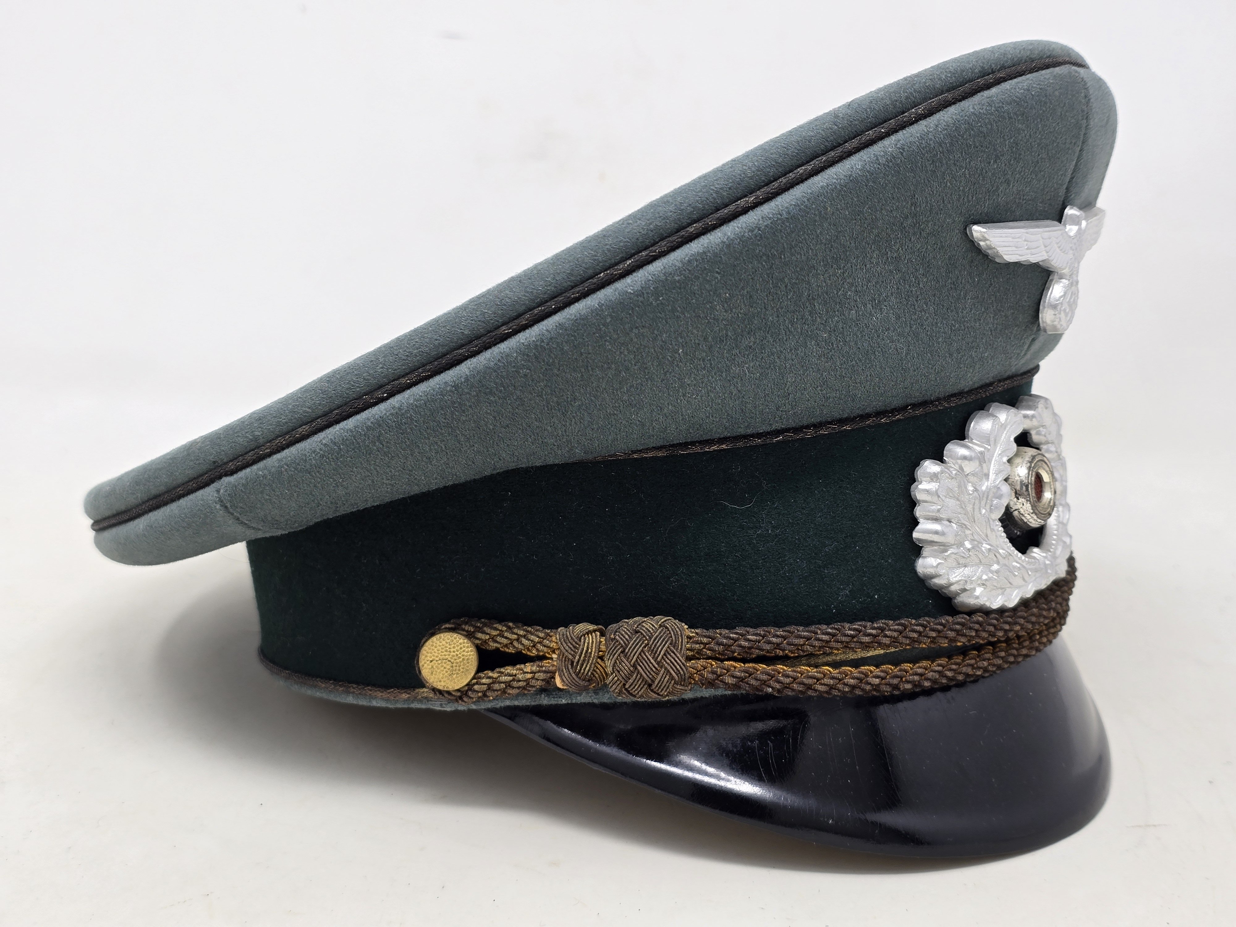 Unissued Heer General's Visor Cap