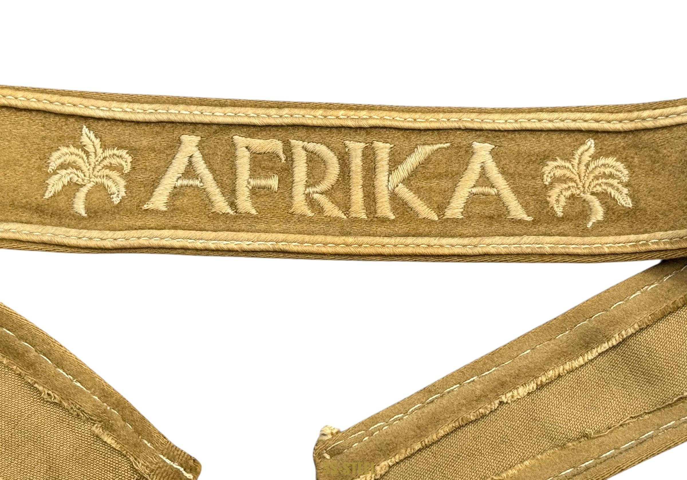 Afrika Korps Cuff Title
