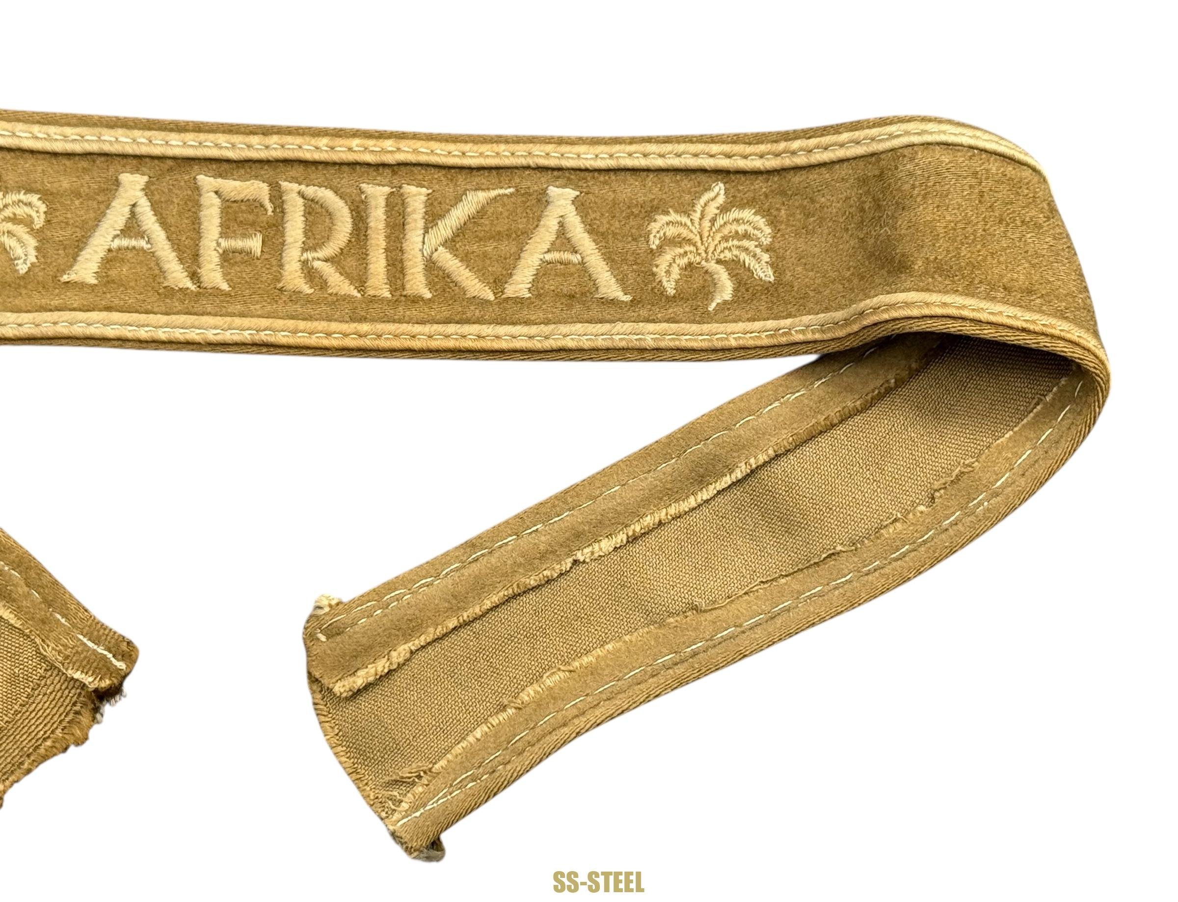 Afrika Korps Cuff Title
