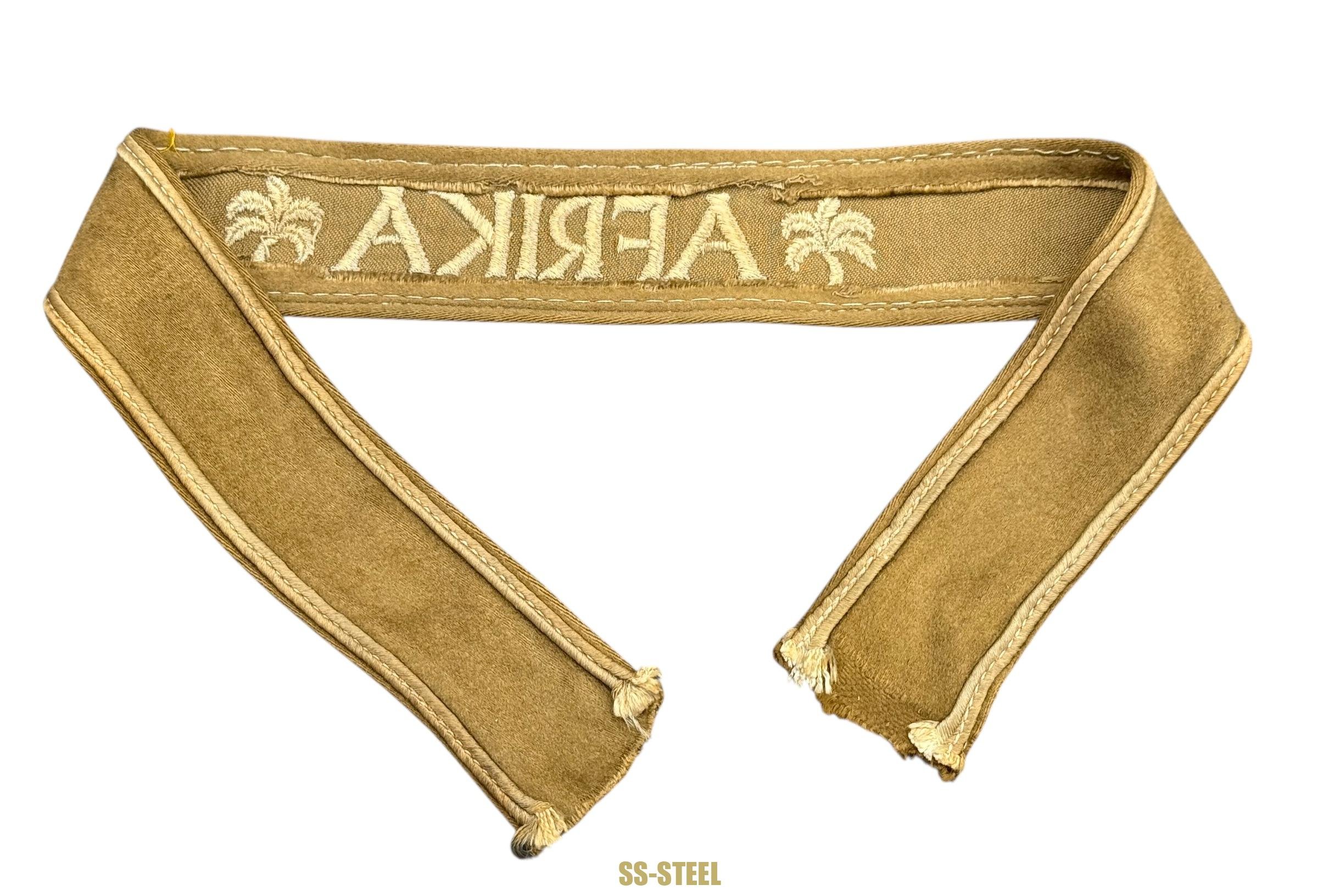Afrika Korps Cuff Title