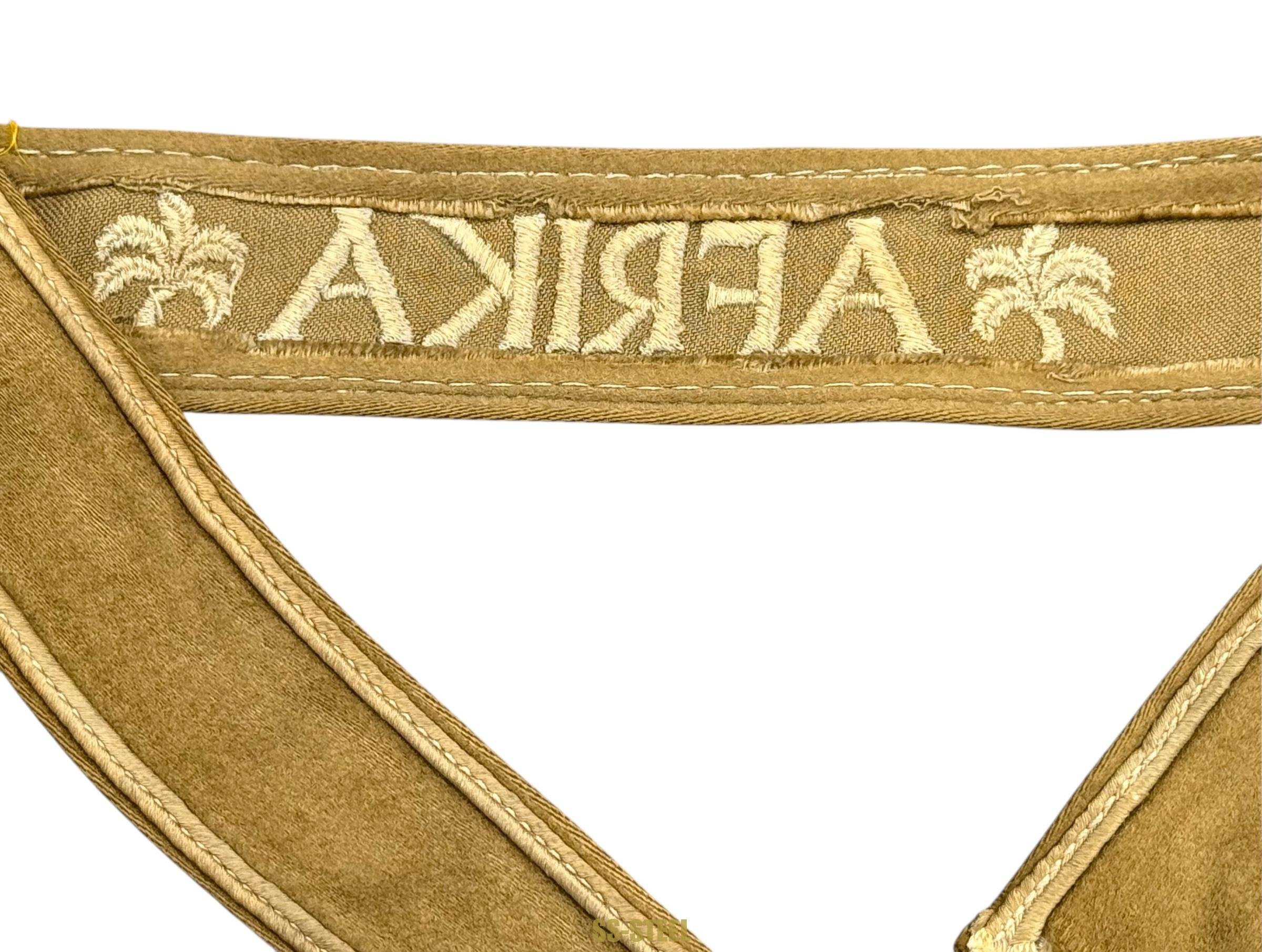 Afrika Korps Cuff Title