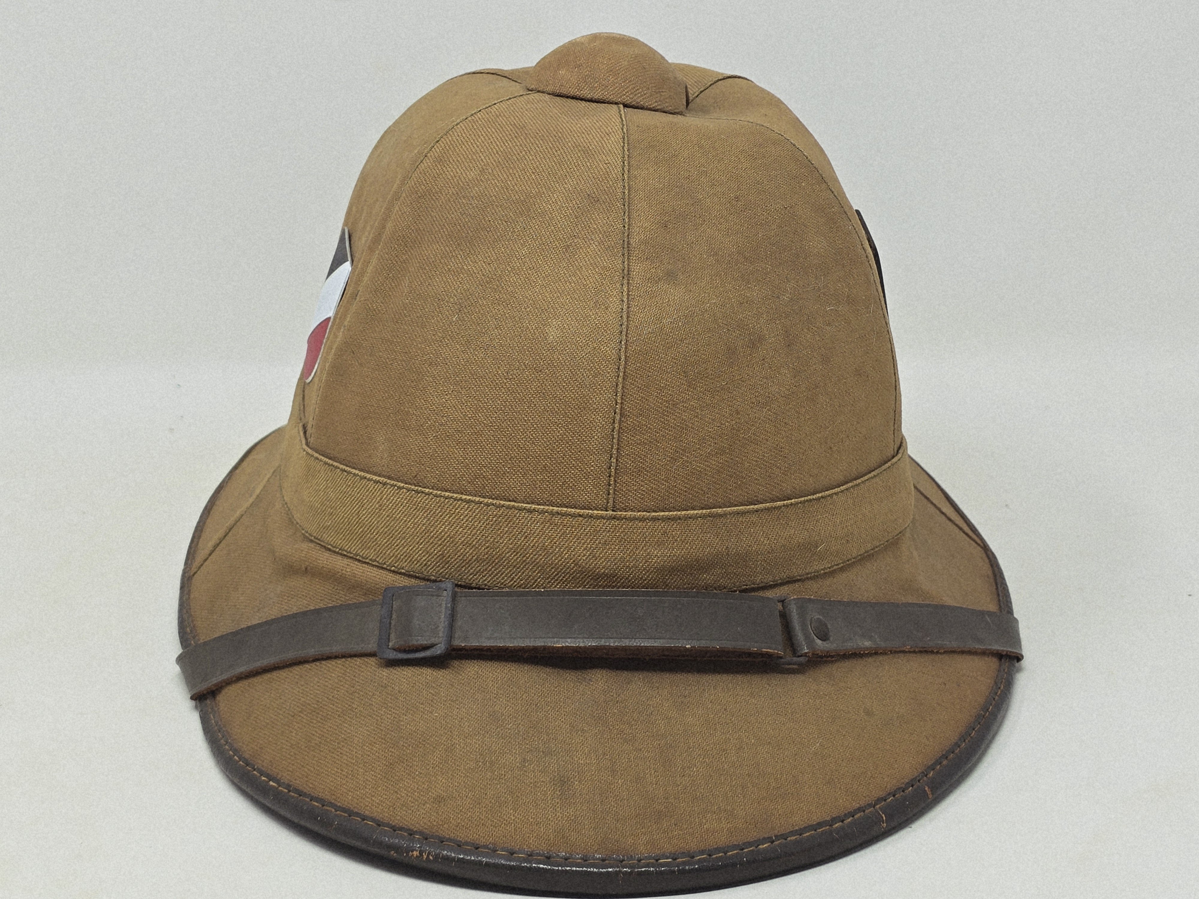 Kriegsmarine-Badged Heer DAK Pith Helmet