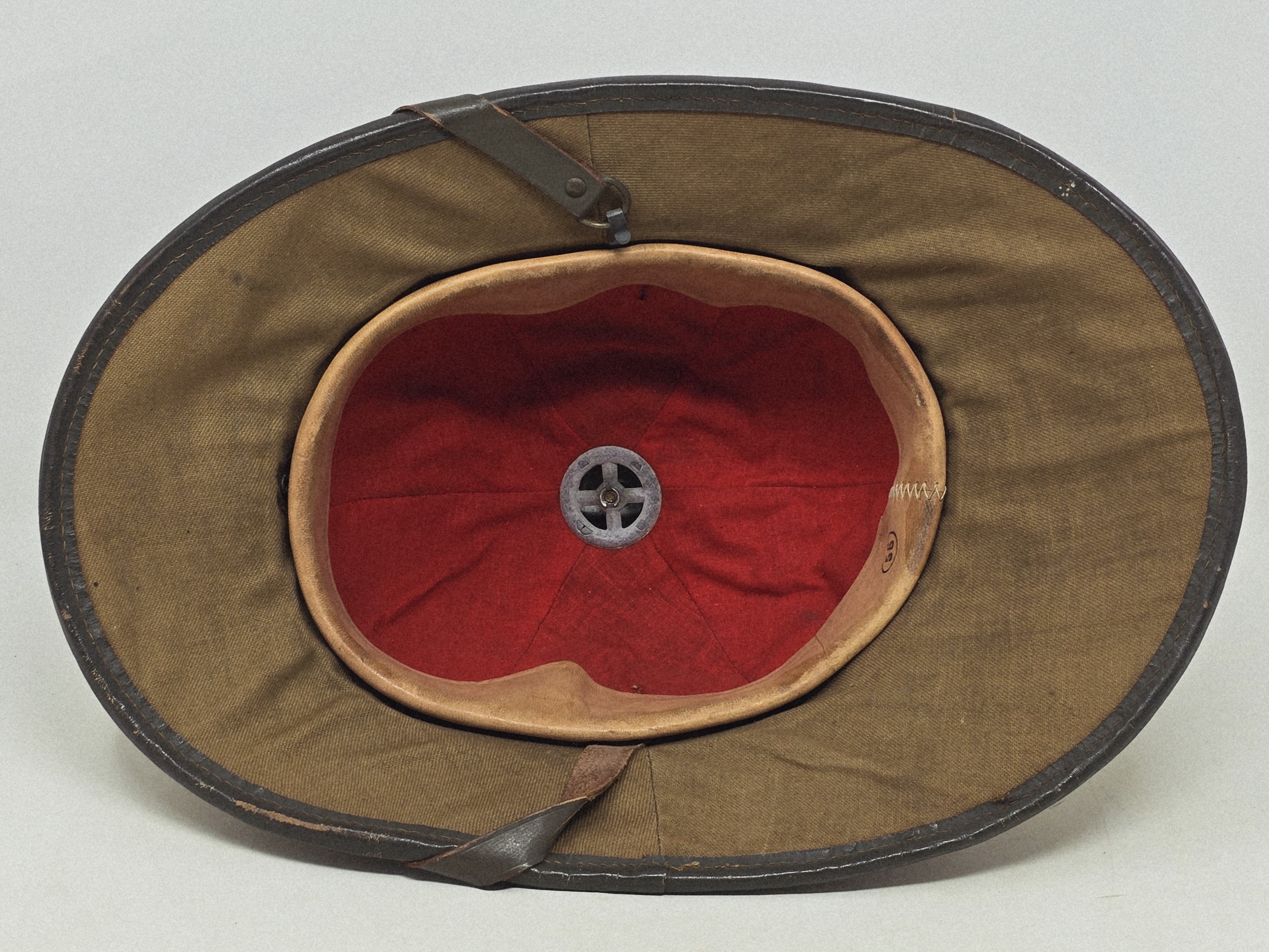 Kriegsmarine-Badged Heer DAK Pith Helmet