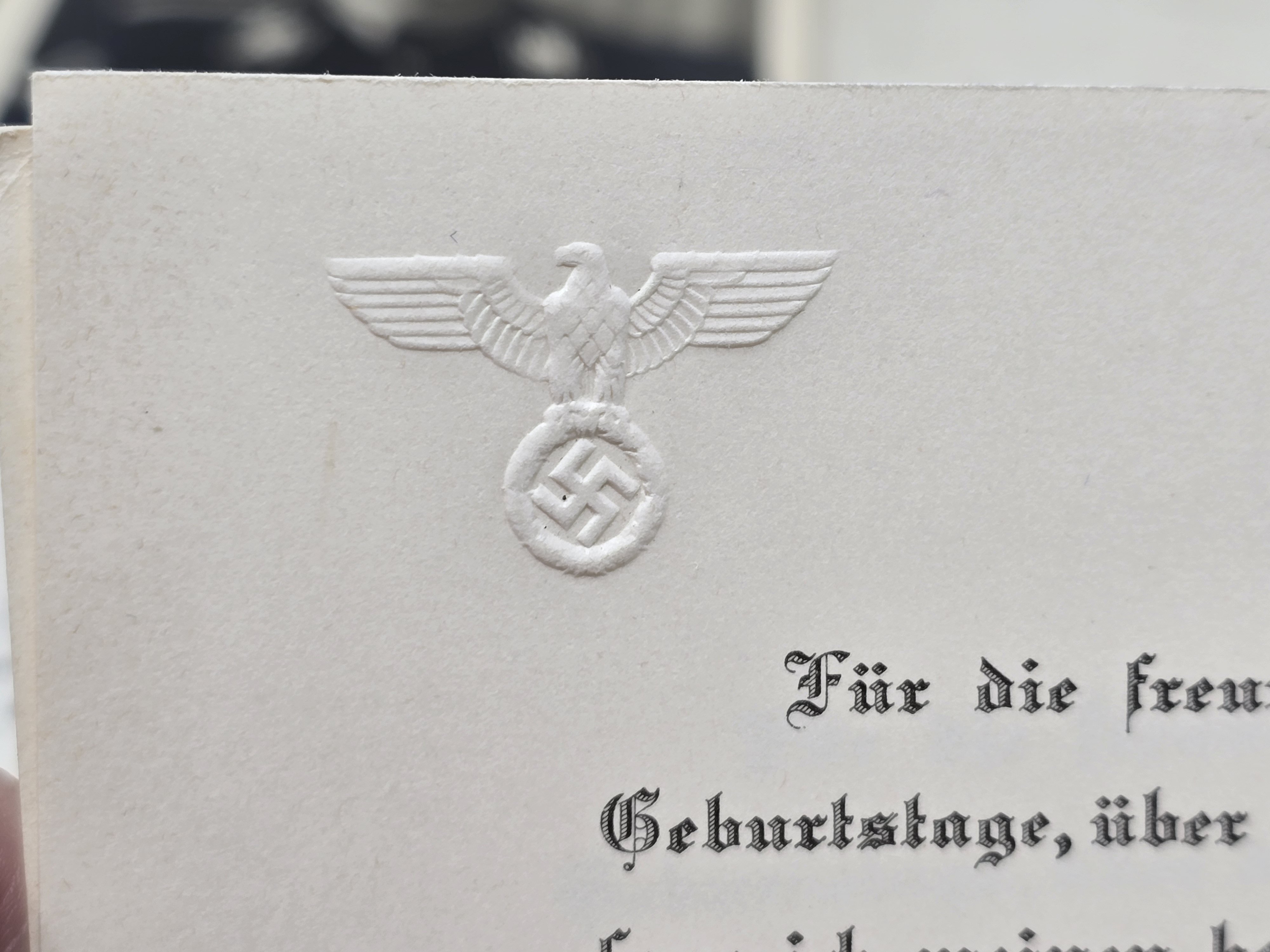 Stationary and Photos Related to Joachim von Ribbentrop and Wife