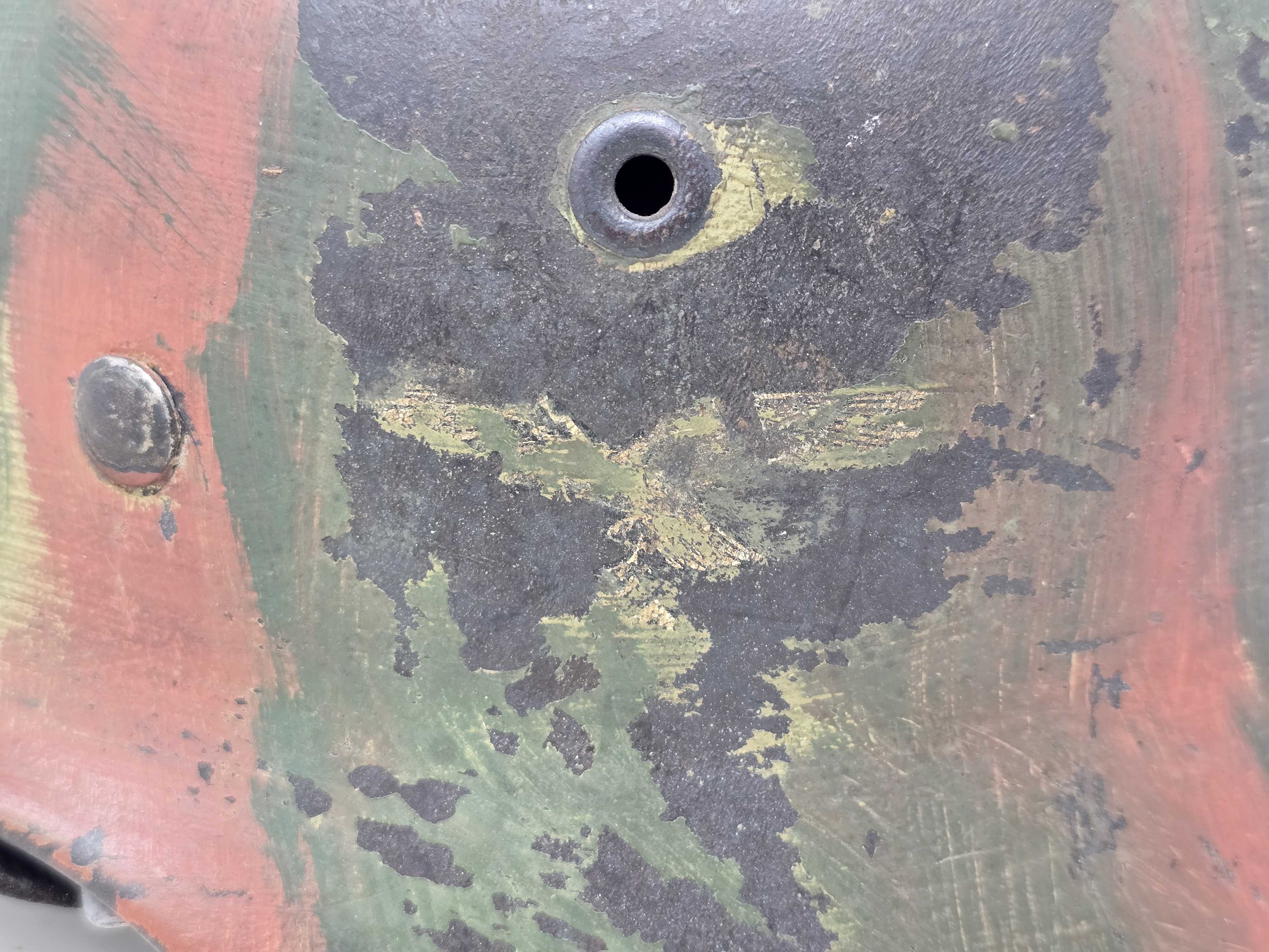 Stunning Luftwaffe Camouflage M40 Helmet