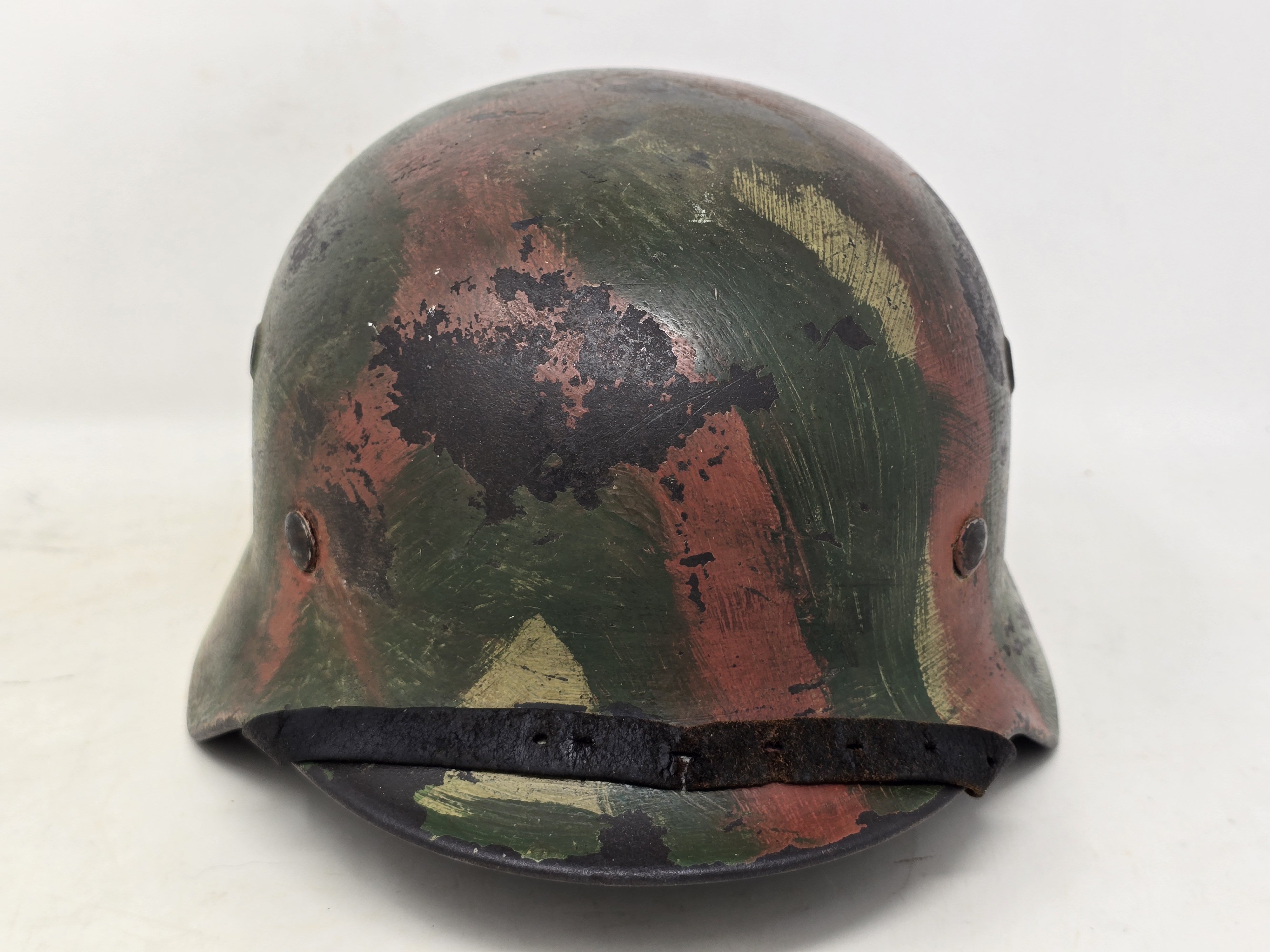 Stunning Luftwaffe Camouflage M40 Helmet