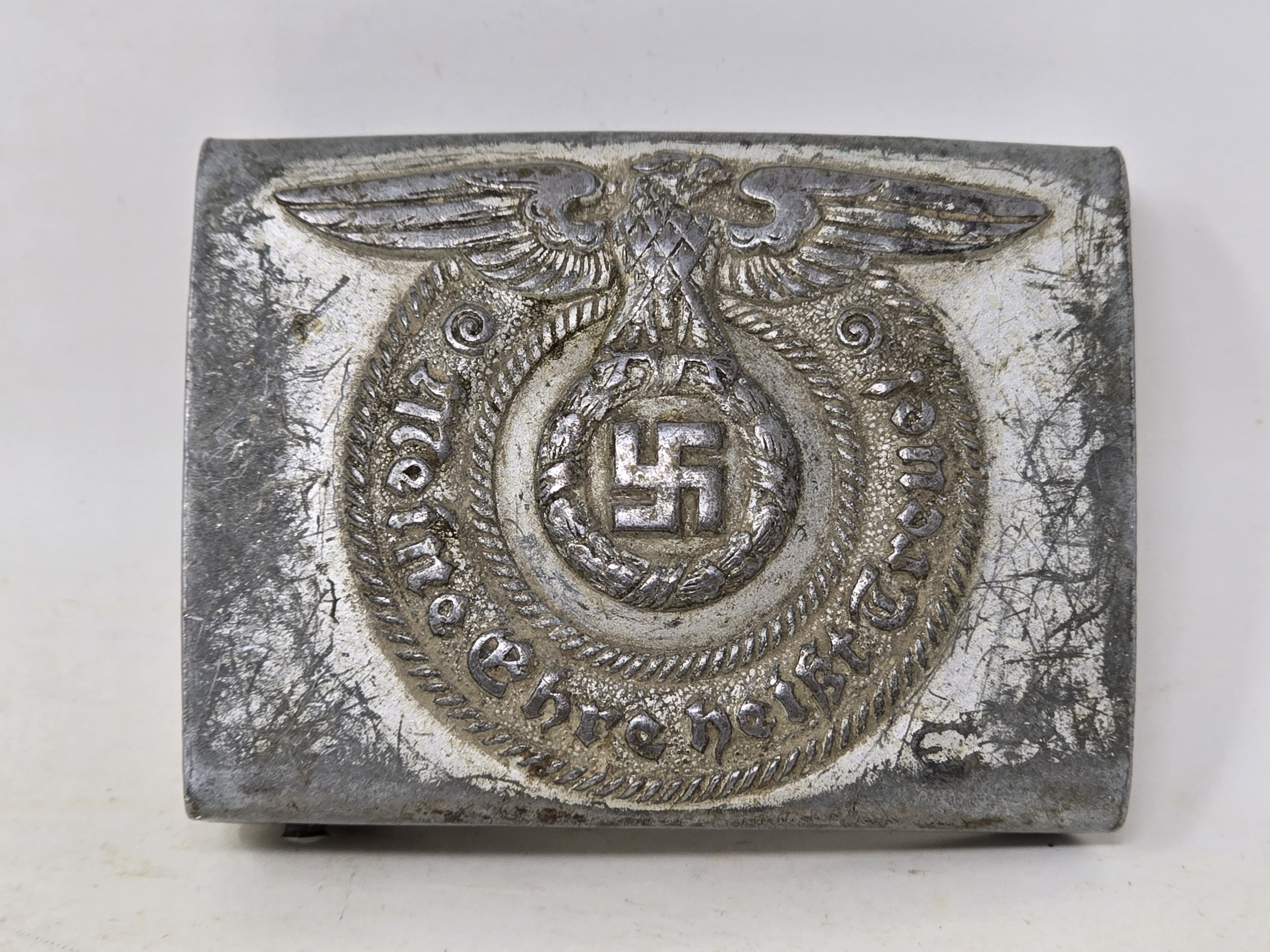 Waffen-SS Service Used Buckle, NCO / Enlisted